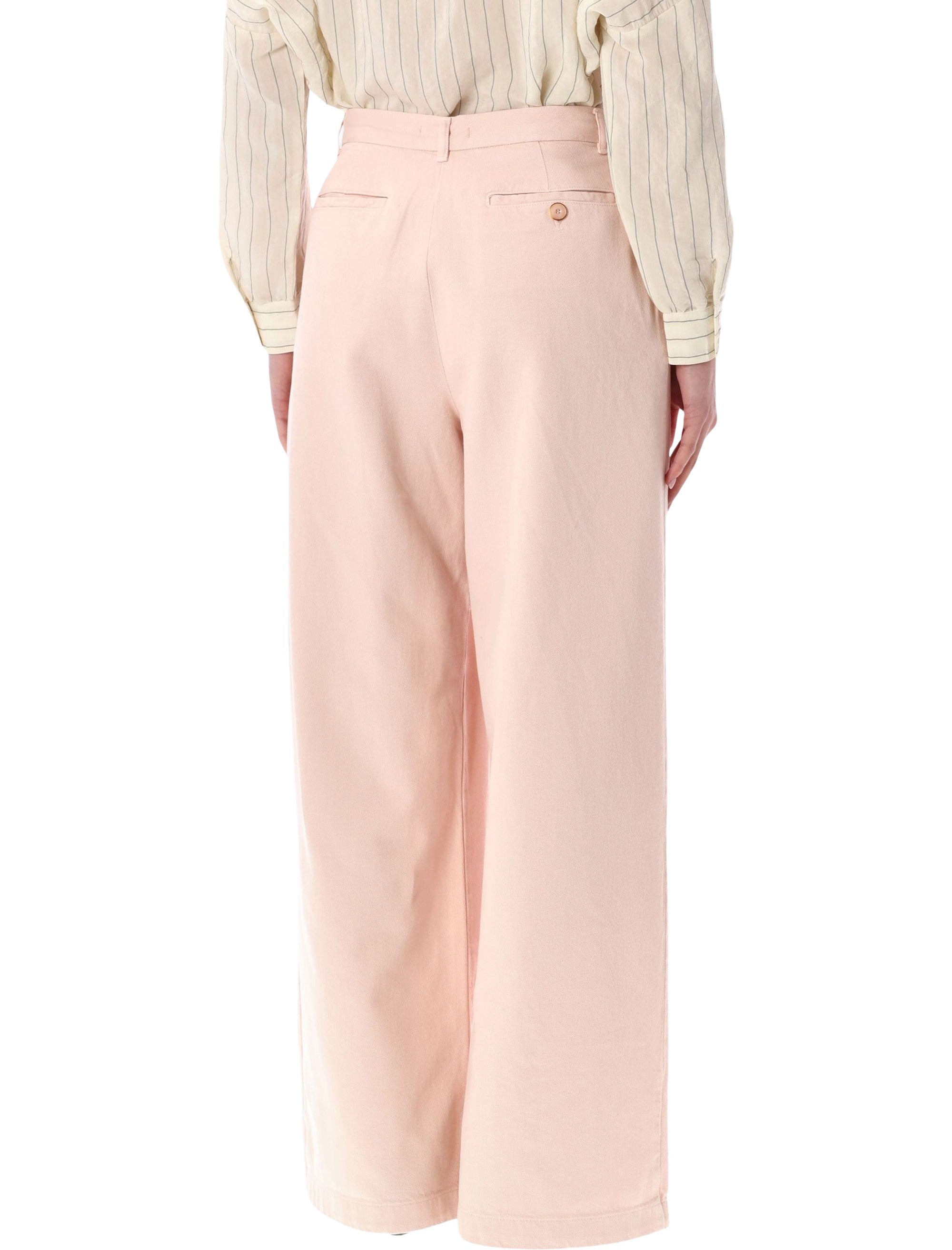 Tamayo High-Rise Pleated Trousers