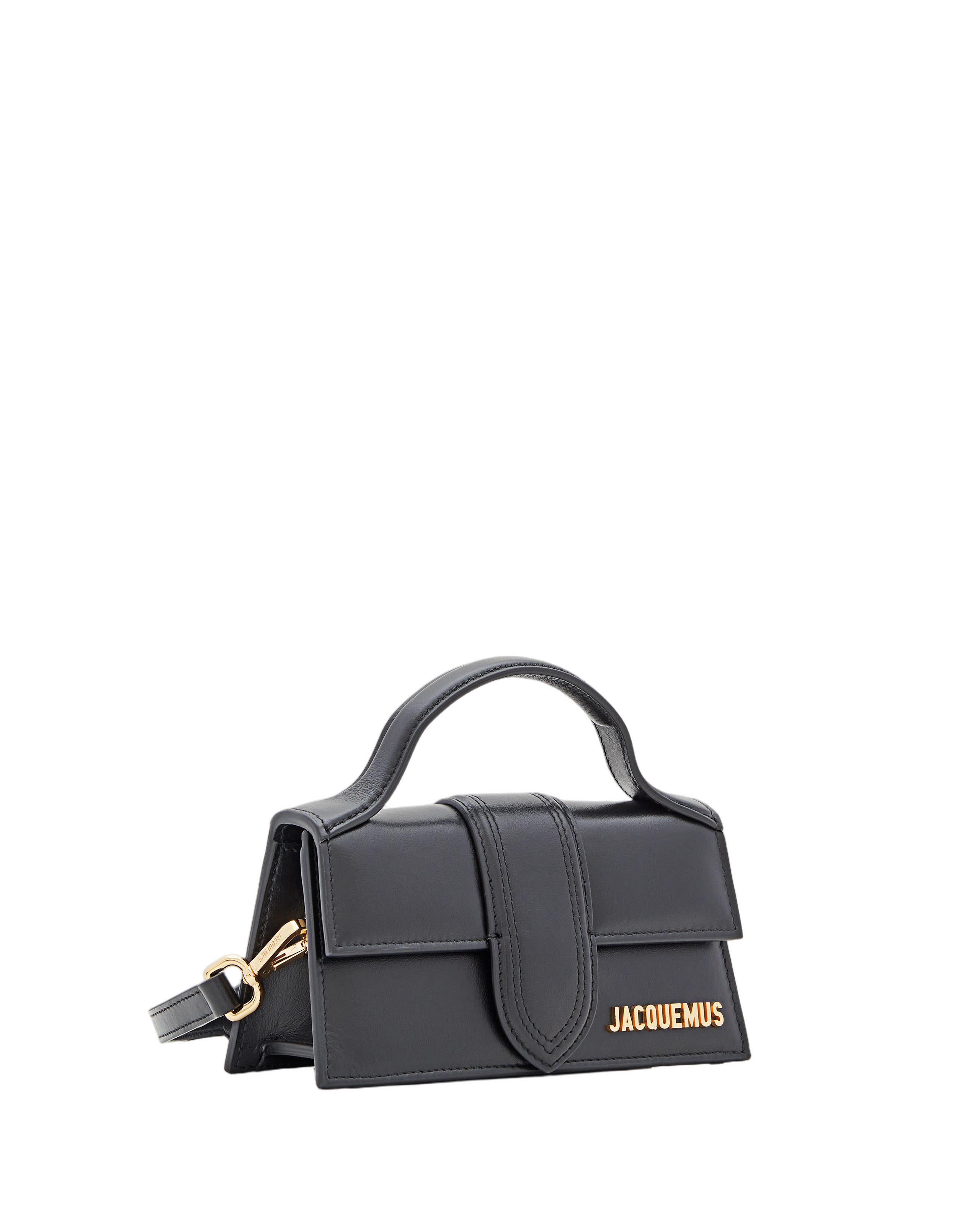 Le Bambino Leather Top Handle Bag