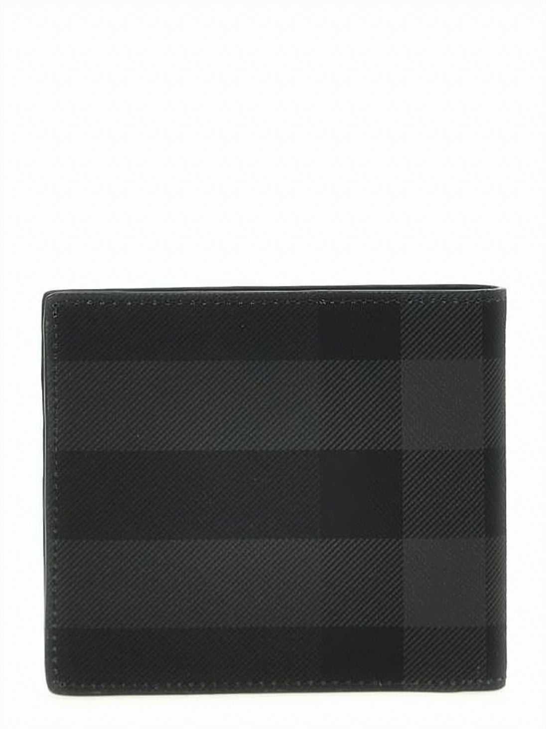Bifolding Wallet with Subtle Checkered Pattern