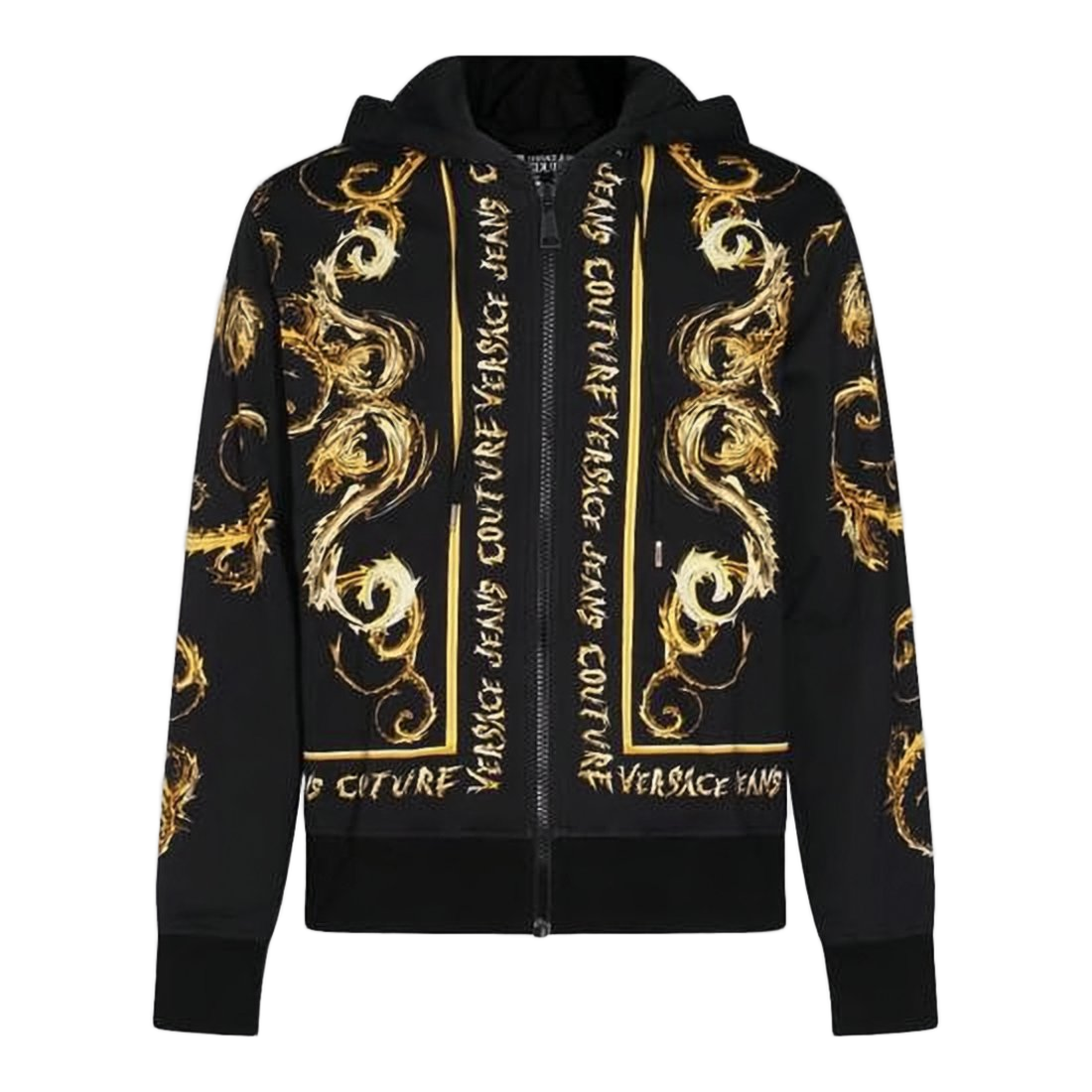 Intricate Baroque-Pattern Versace Hoodie