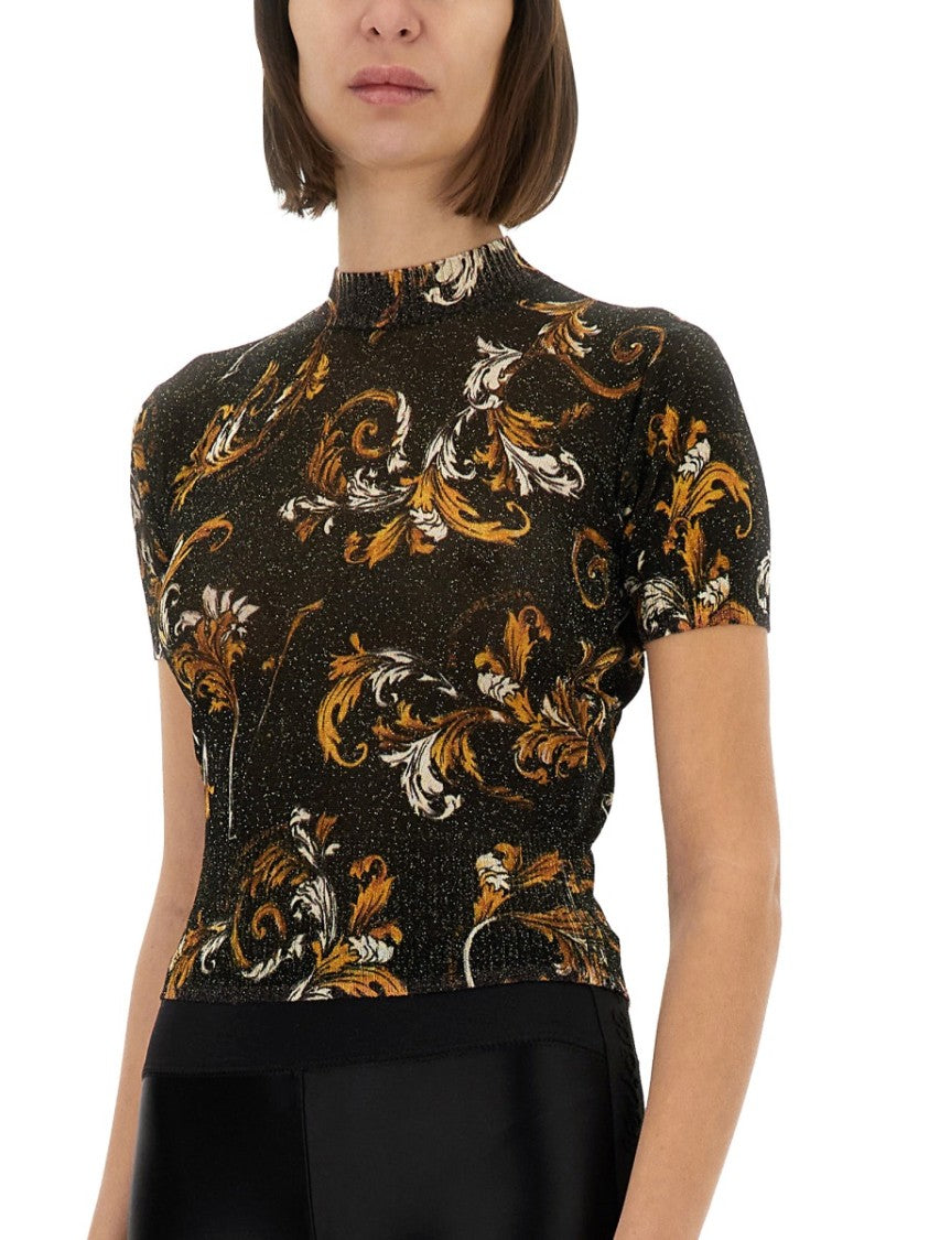 Outline Baroque Knitted T-Shirt