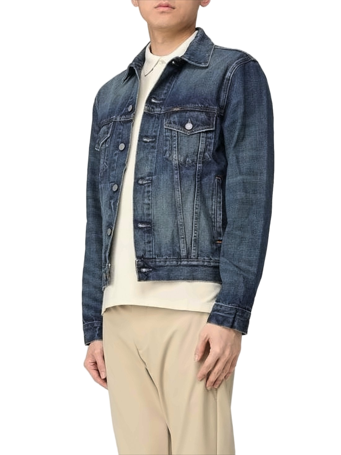 Medium Blue Wash Denim Jacket