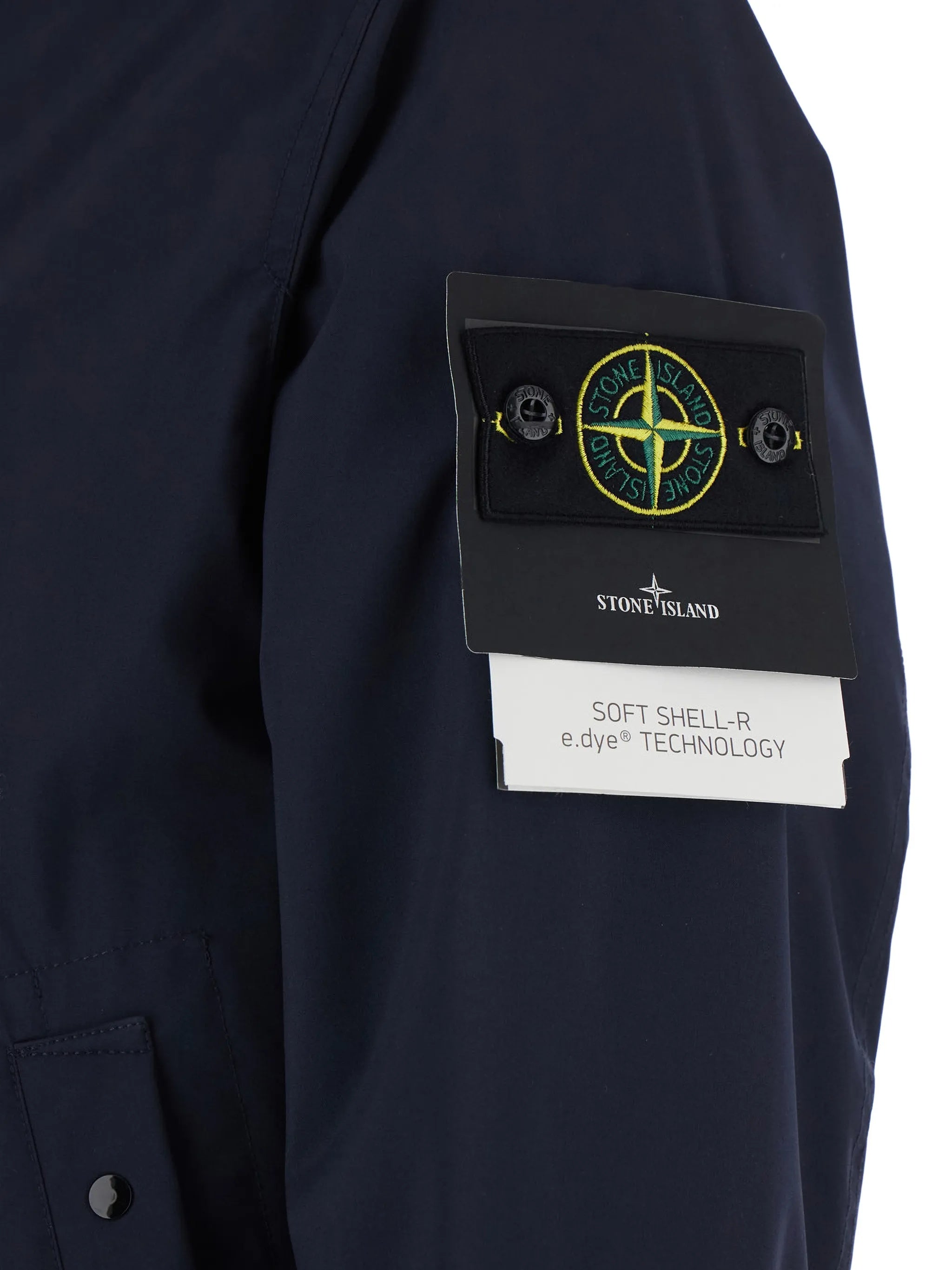 Blue Clean Design Casual Jacket