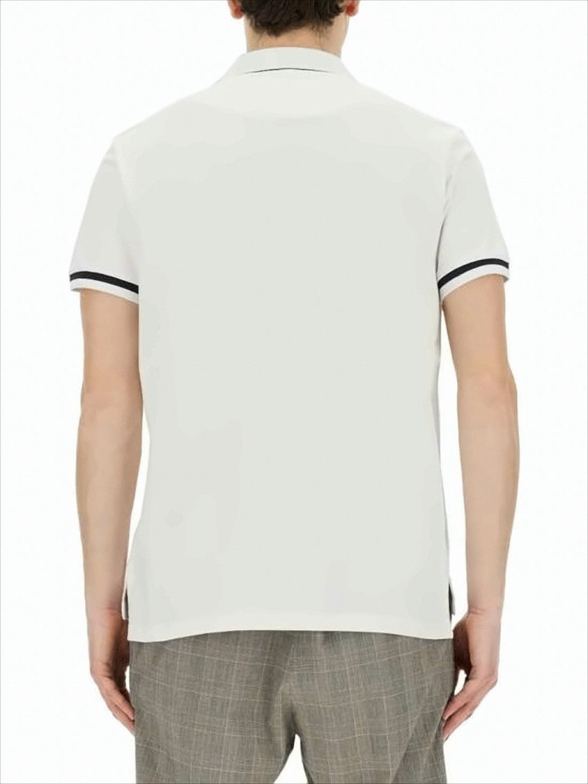 Short-Sleeve Polo Shirt with Contrast Detailing