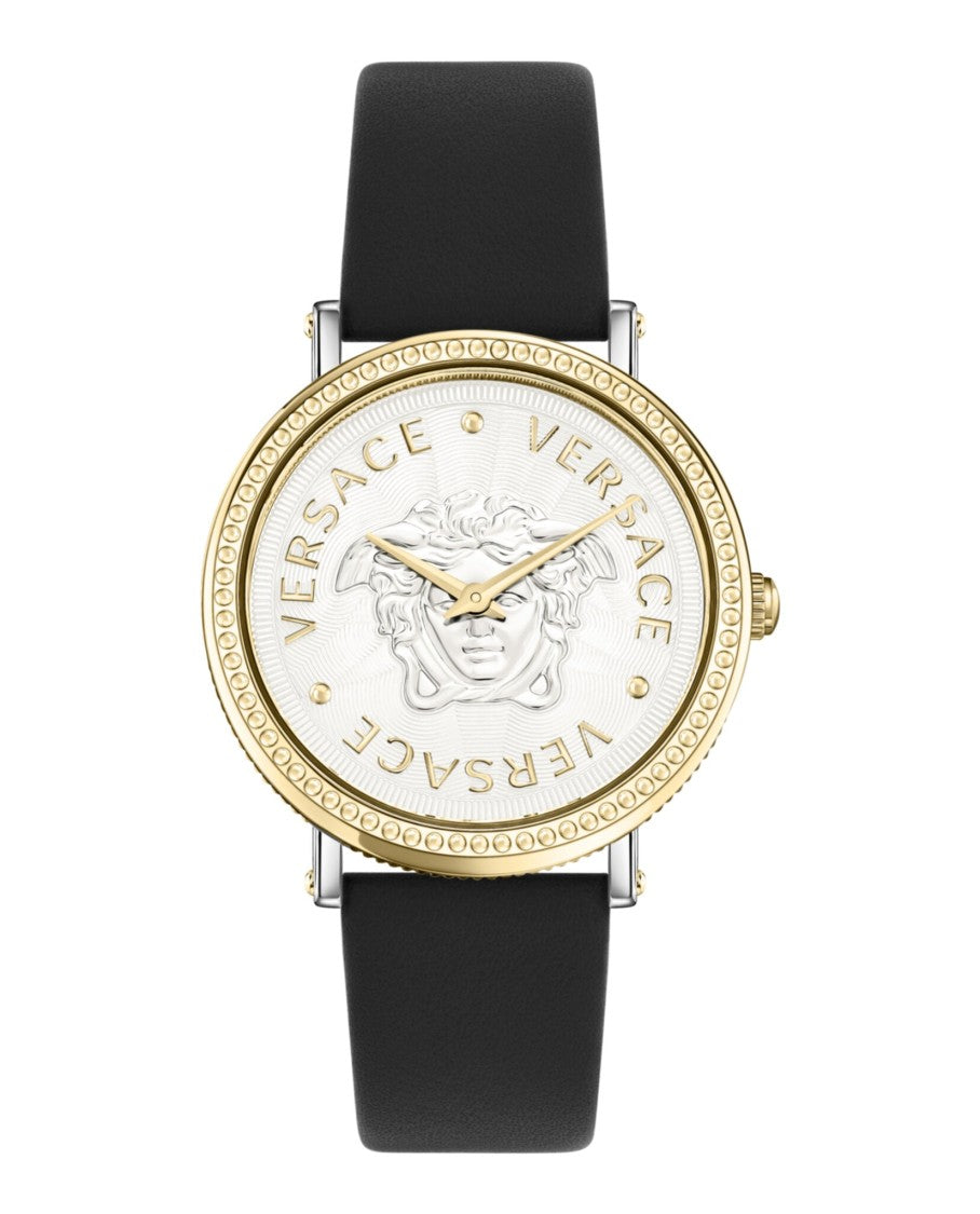 V-Dollar Leather Watch