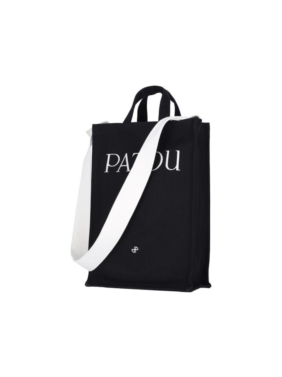 Vertical Logo Tote Bag – Black