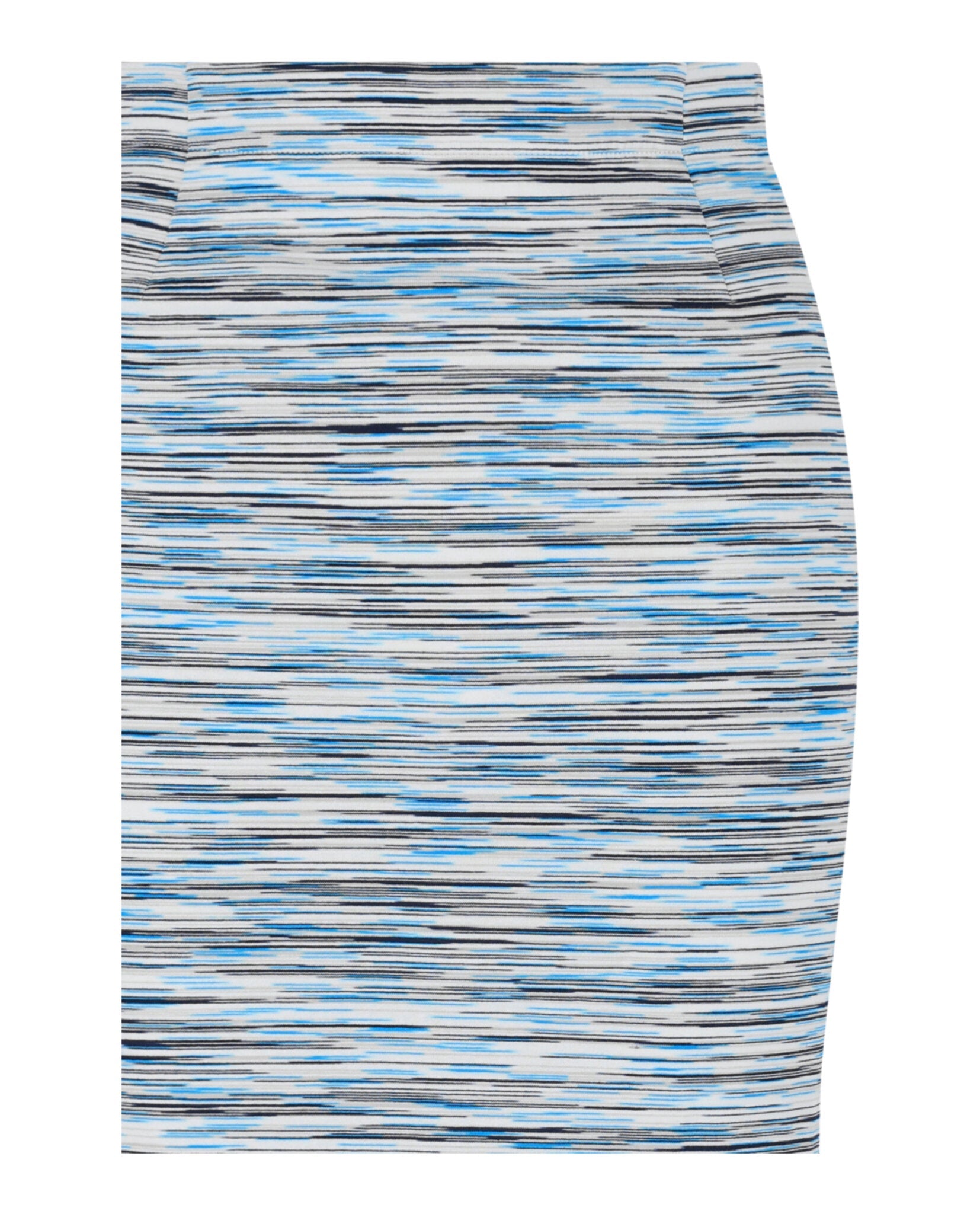 Striped Print Pencil Skirt