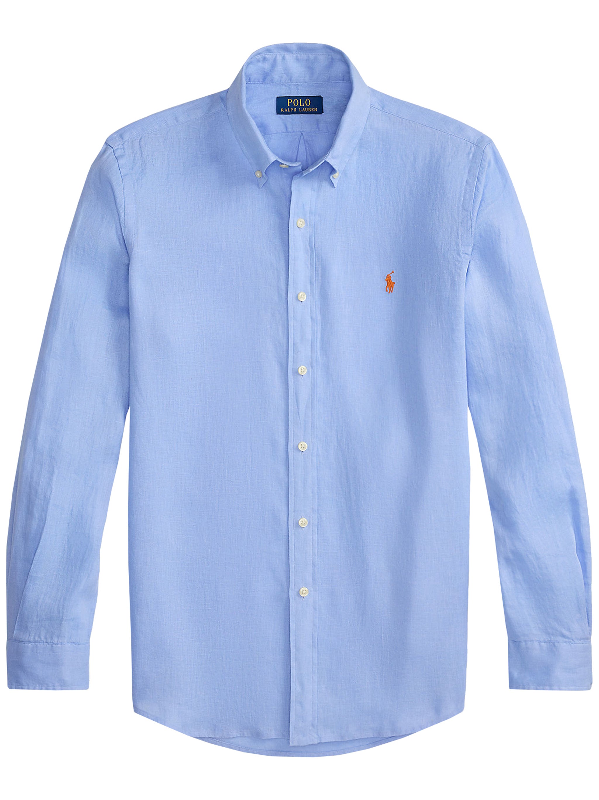 Light Blue Sport Shirt Linen Sport Shirt