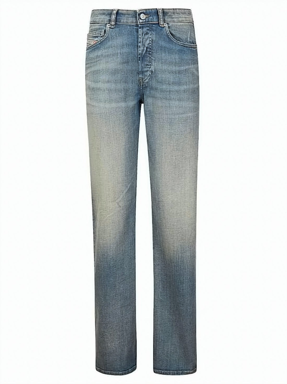 Regular Fit Denim Jeans With Classic Five-Pocket Design
