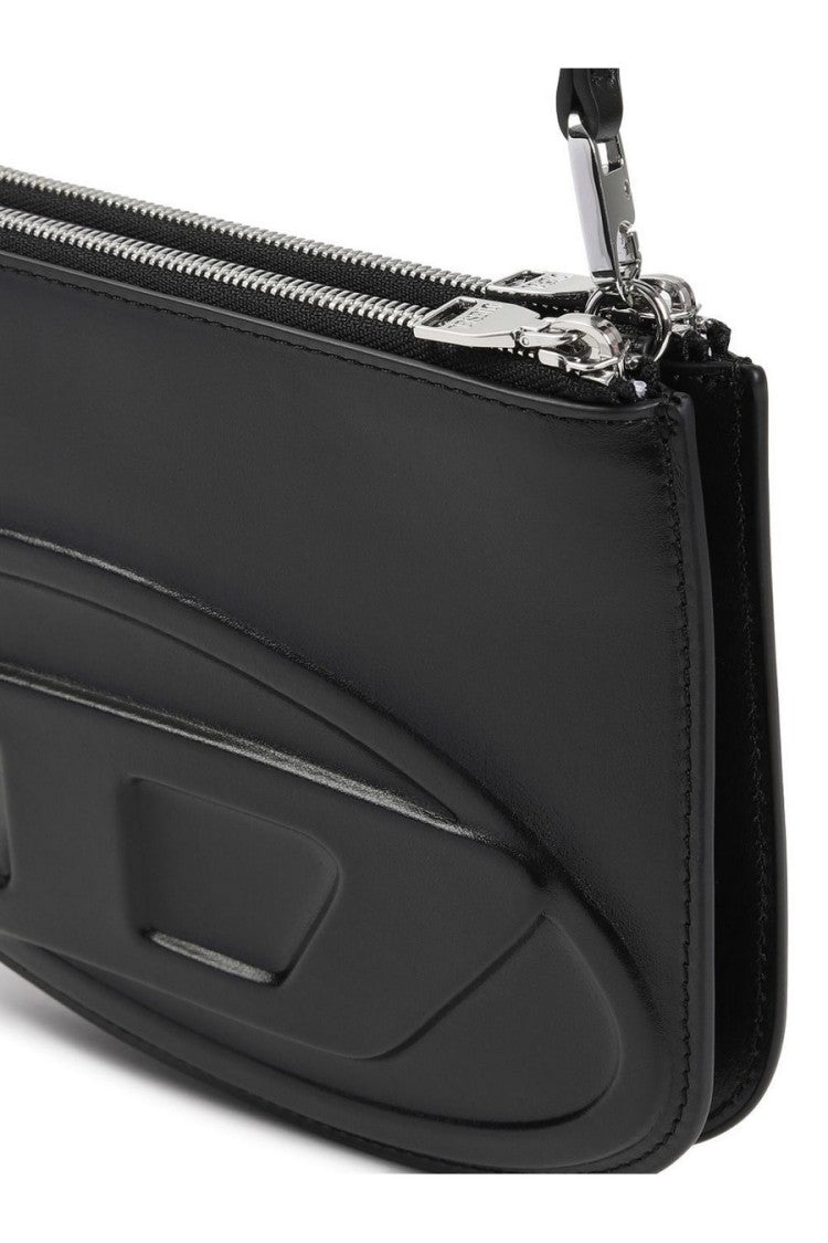 Black Leather Shoulder Bag
