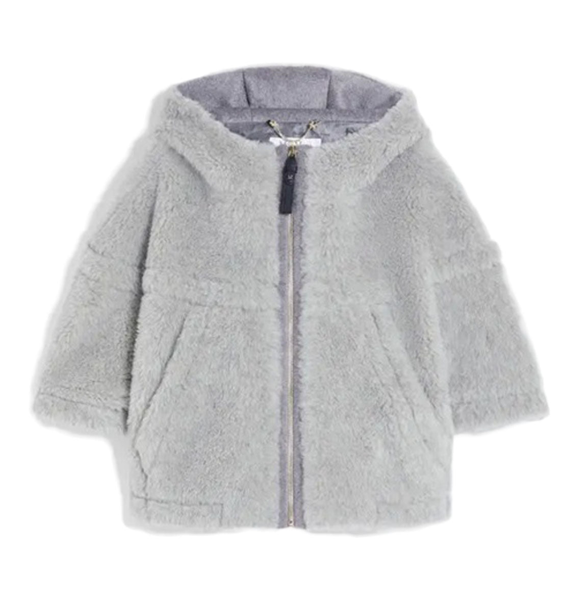 Tailored Grey Jacket with Wool-Alpaca Blend