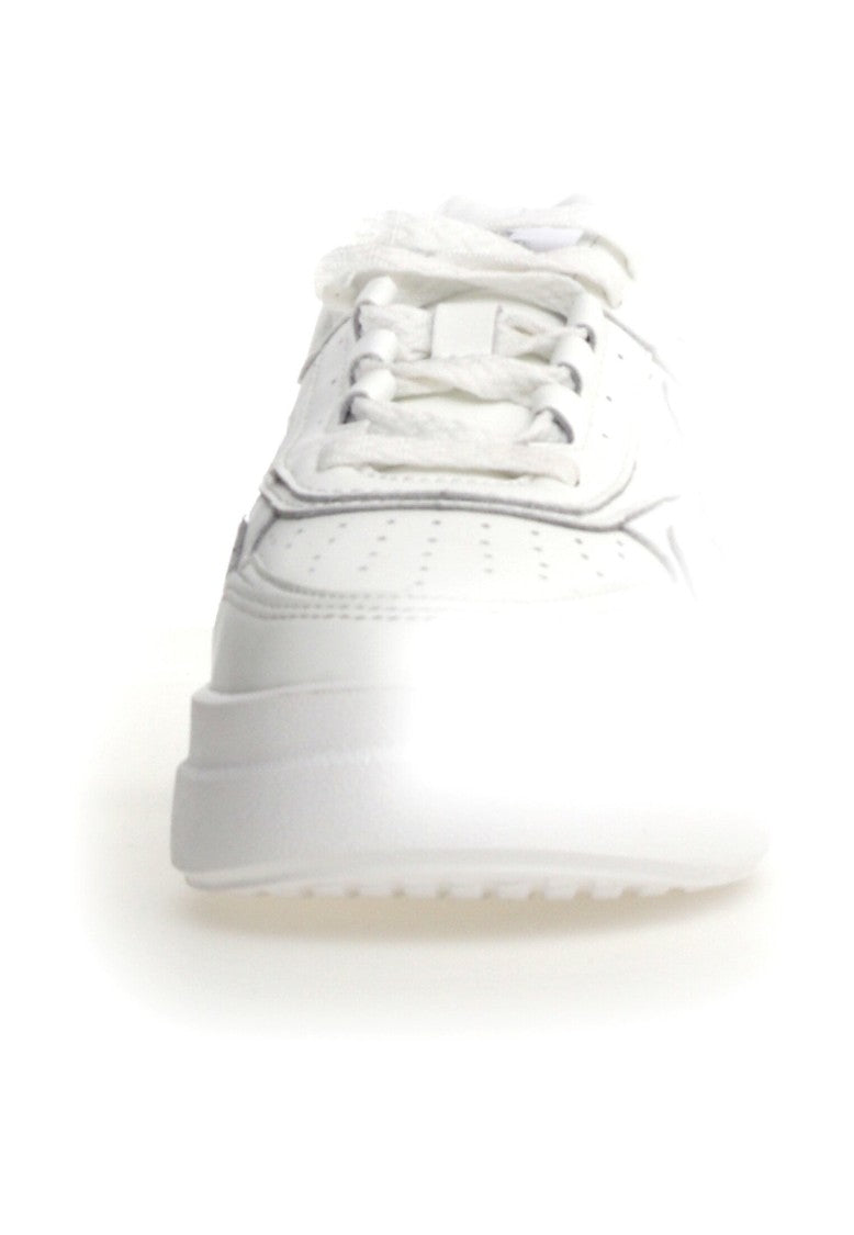 White Leather Sneakers