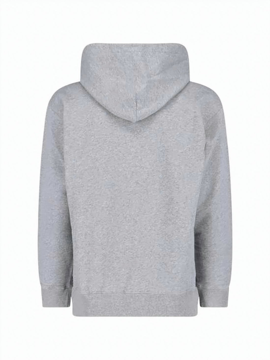 Pullover Hoodie With Distinctive Rectangular Logo Patch