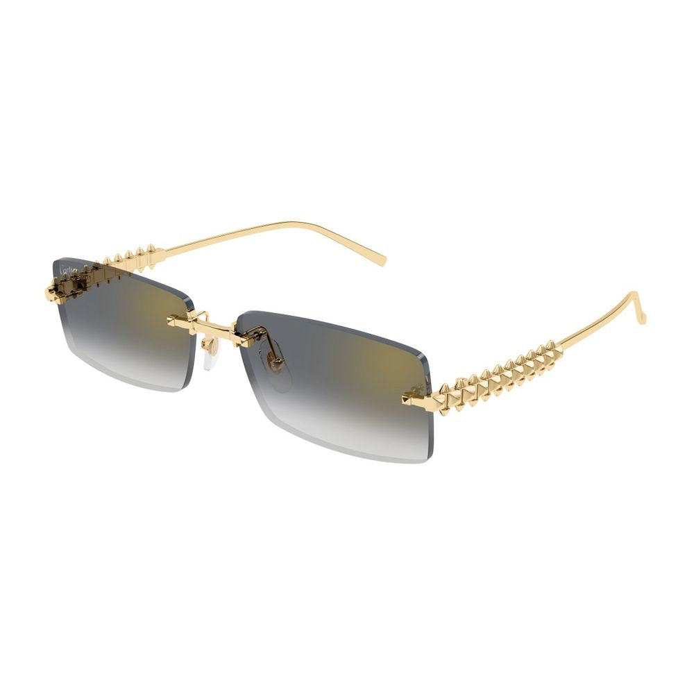 Ct0604S Clash De Rectangular Rimless Sunglasses