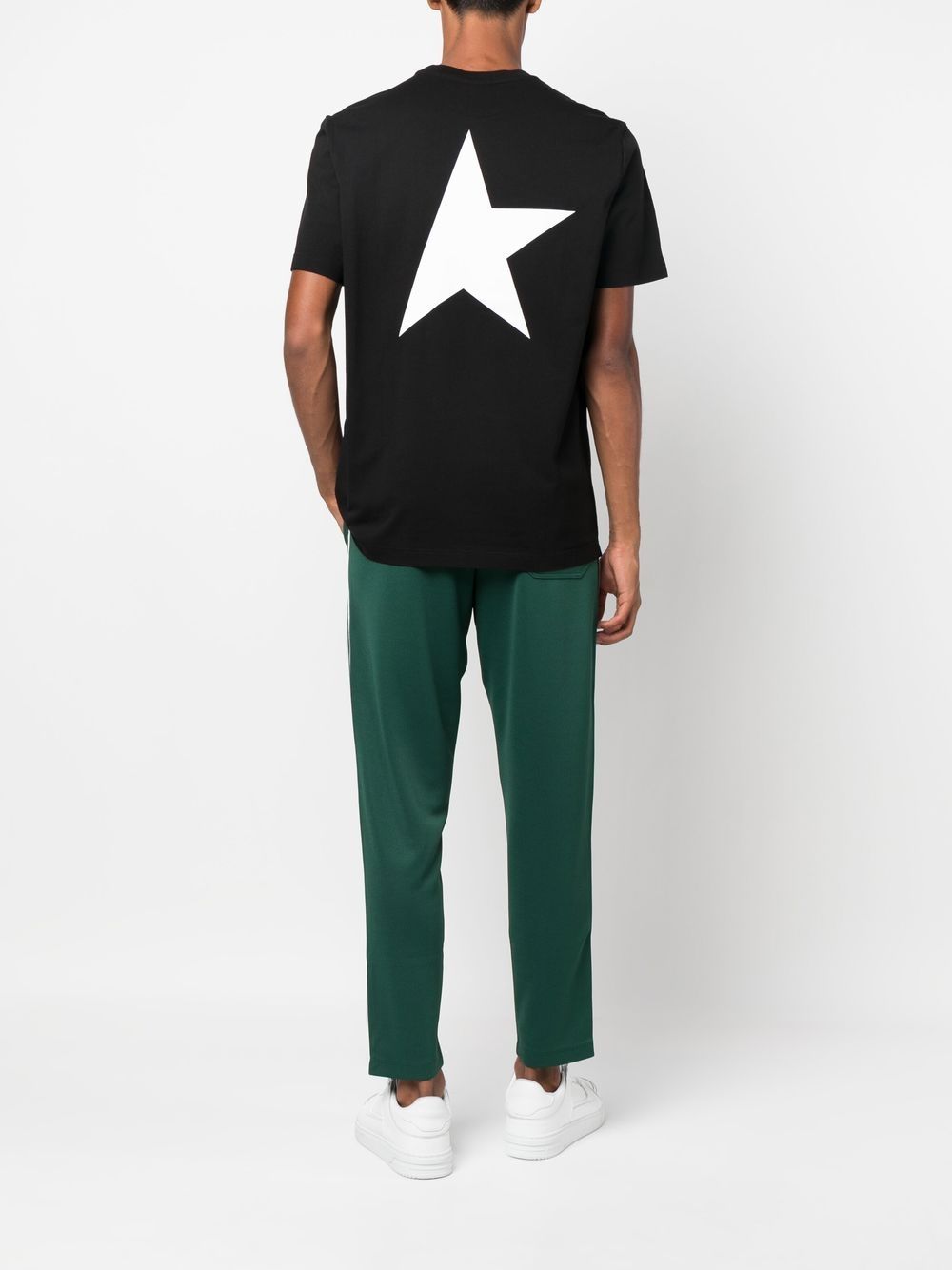 Short-Sleeve Silk and Nylon T-Shirt