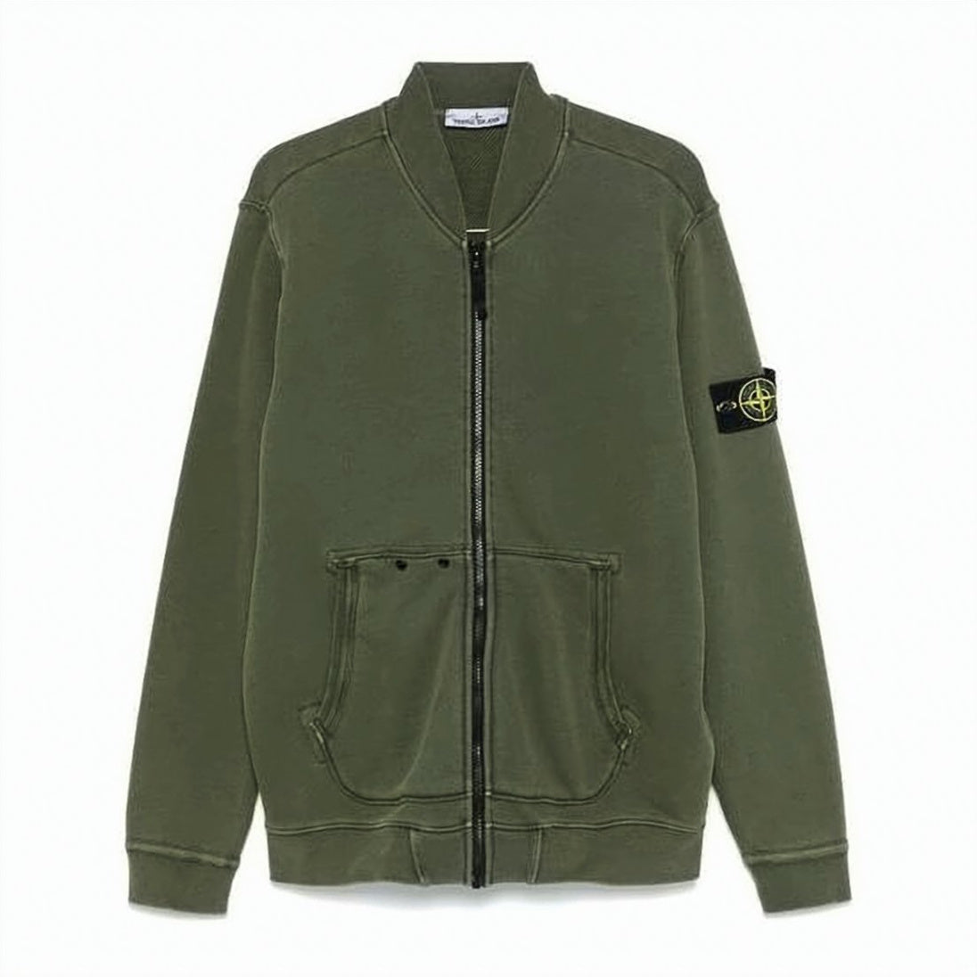 Relaxed-Fit Cotton Jacket with Distinctive Patch
