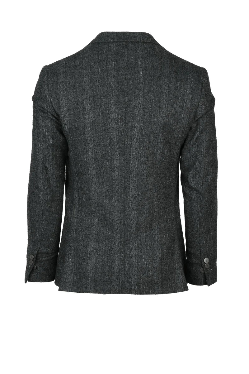 Rounded Jacket - Grey