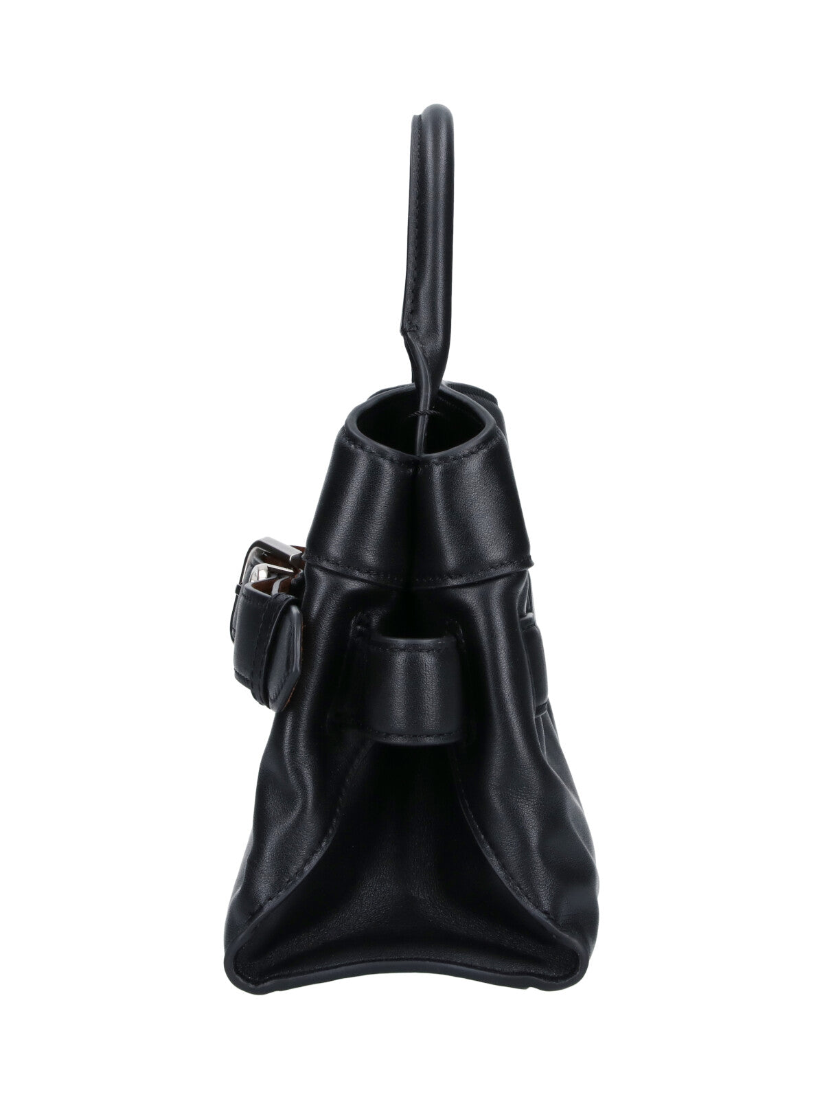 Black The Small Satchel Leather Bag
