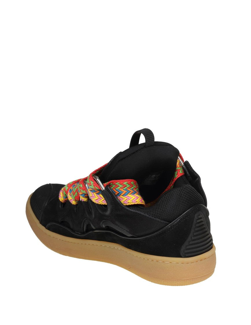 Curb Sneakers In Leather And Suede