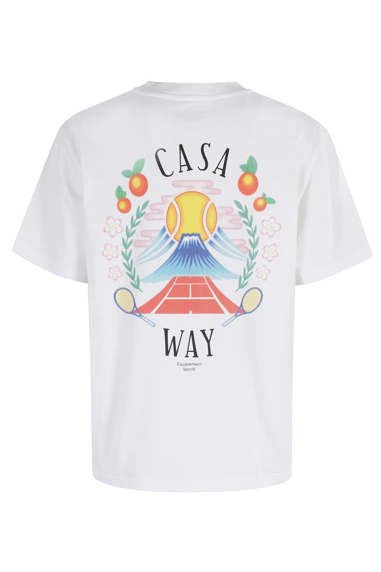 Tennis Club Icon Printed Tshirt