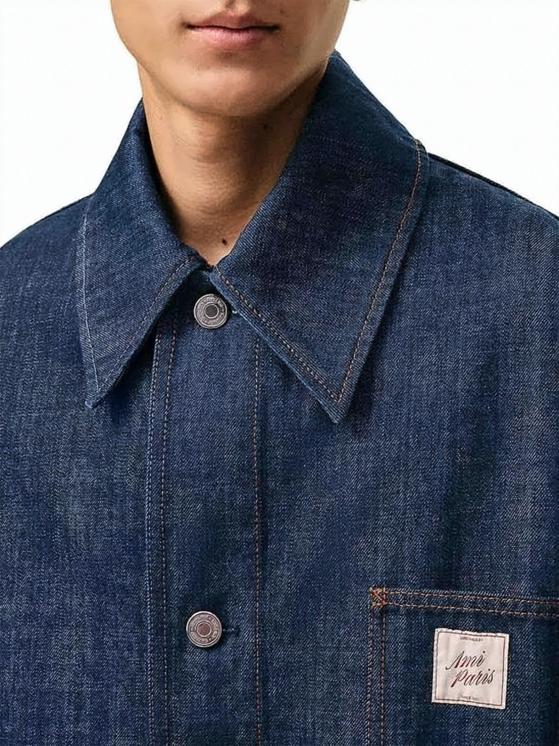 Boxy Indigo Denim Jacket