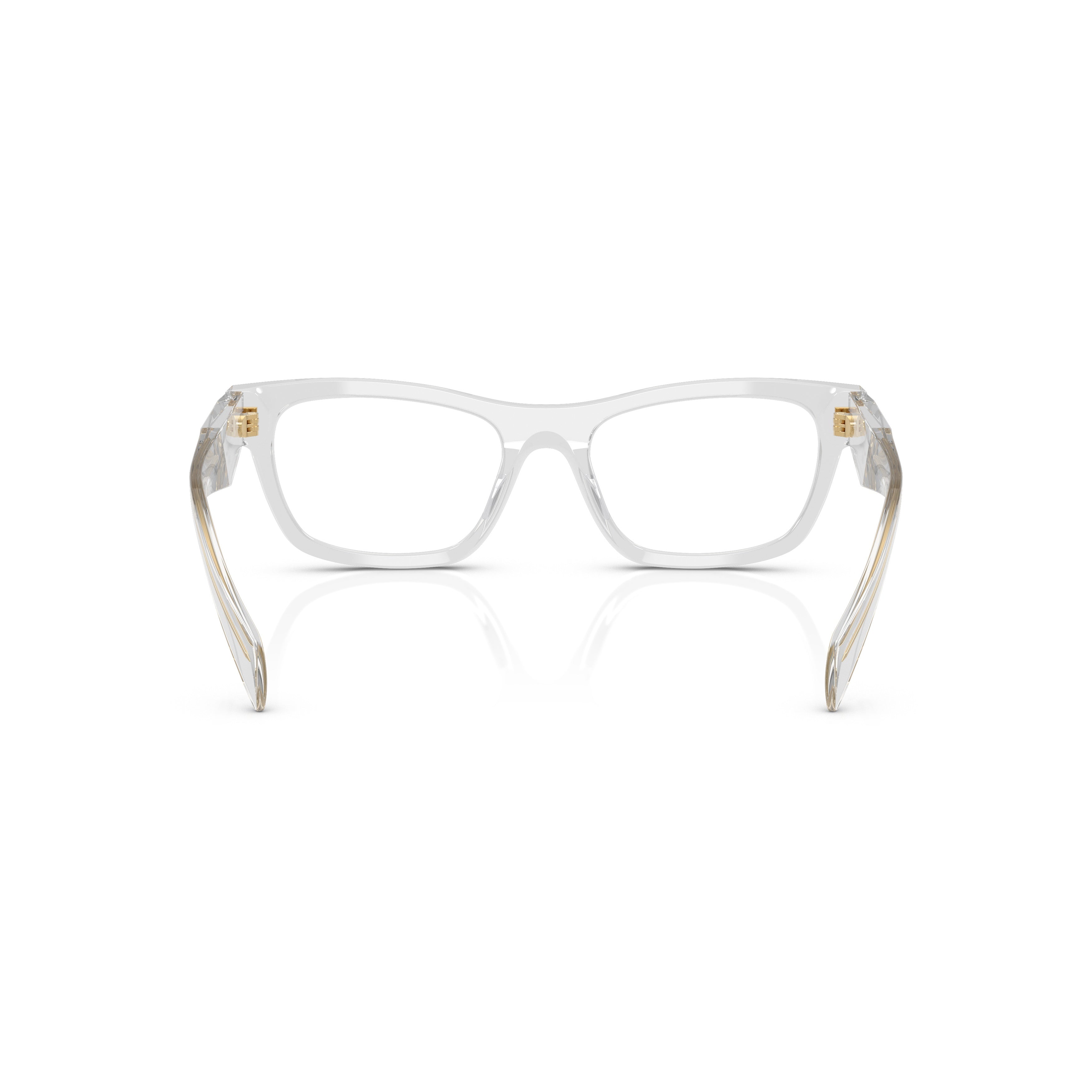 0pr B01v Bold Square Transparent Acetate Sunglasses