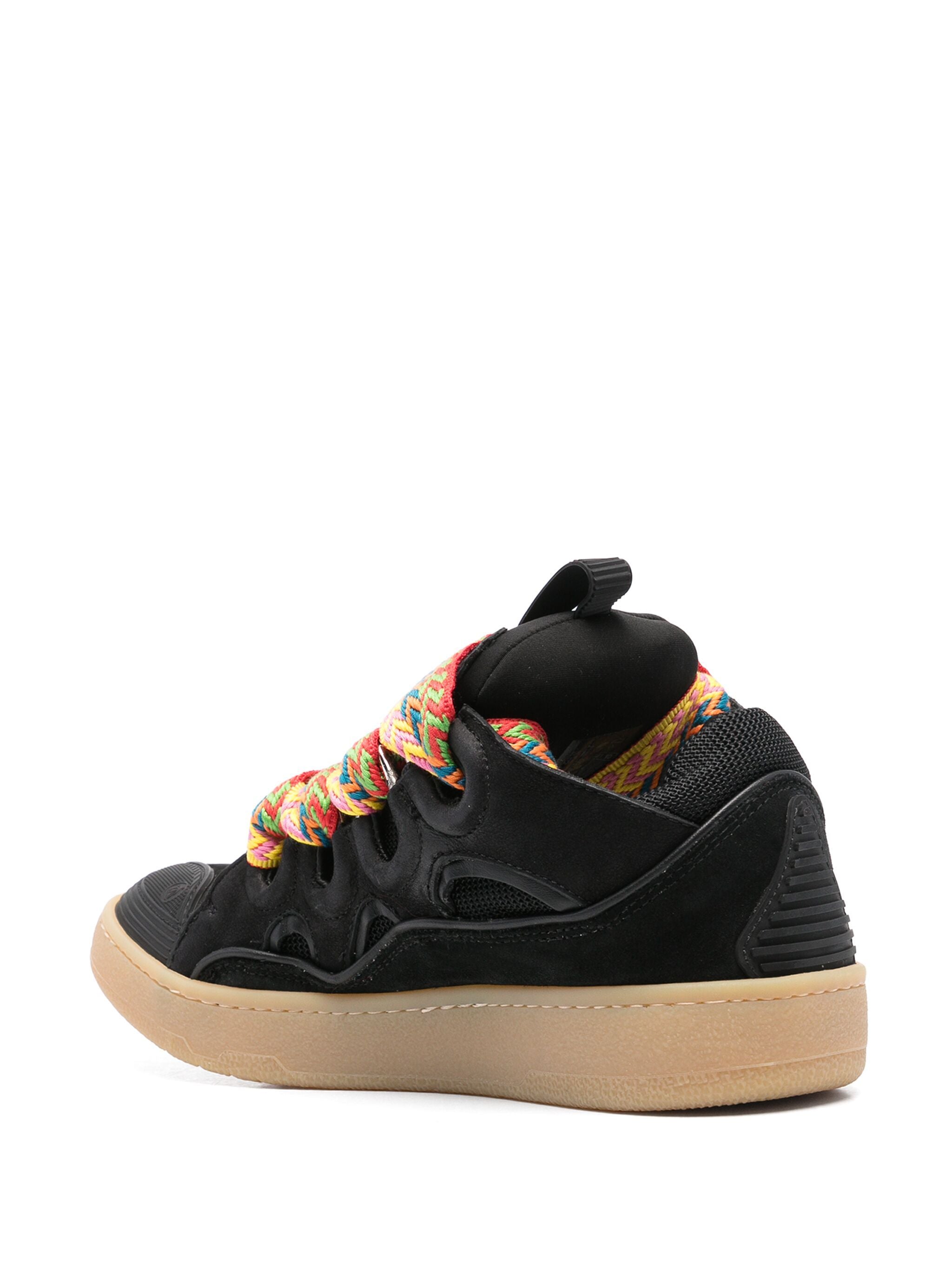 Beige Curb Sneakers 90s-Inspired Suede Sneakers