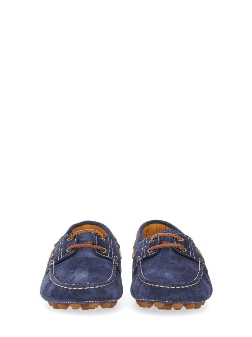 Classic Blue Calfskin Loafer
