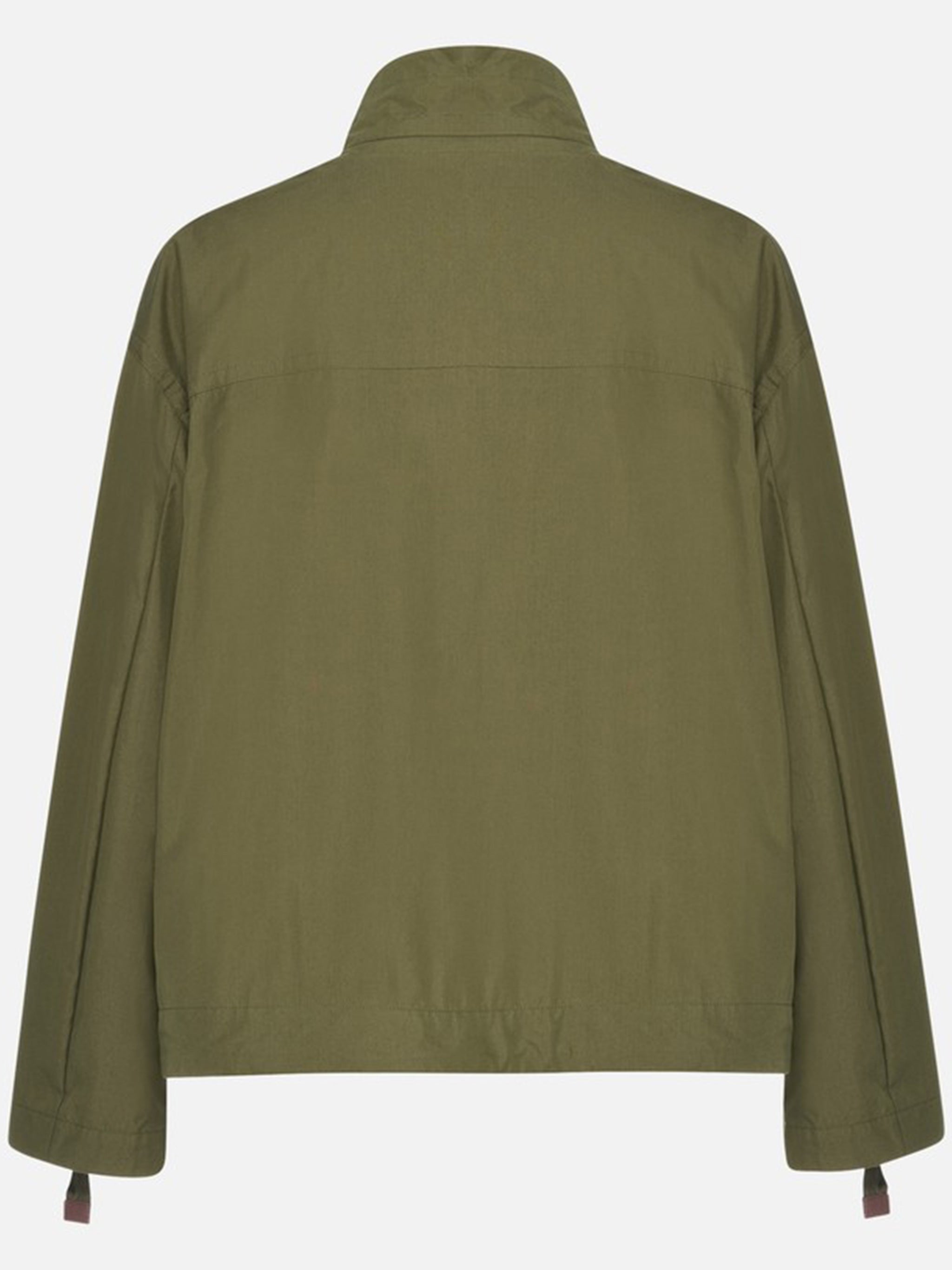 Naileen Cropped High Stand Collar Jacket