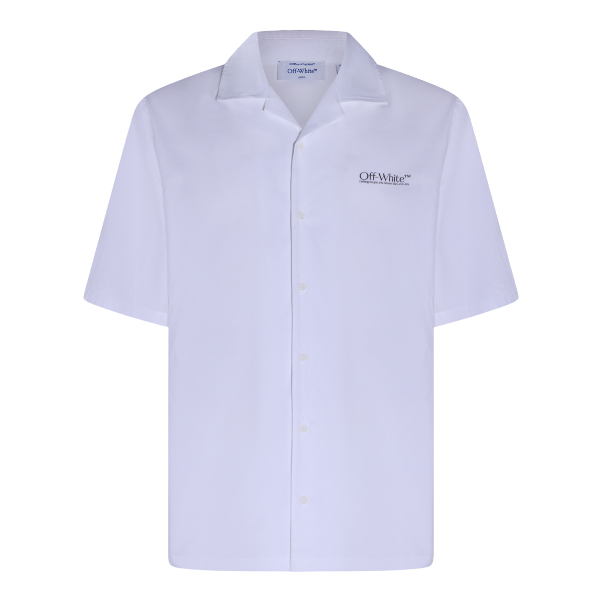 Short-Sleeve Casual Shirt With Logo