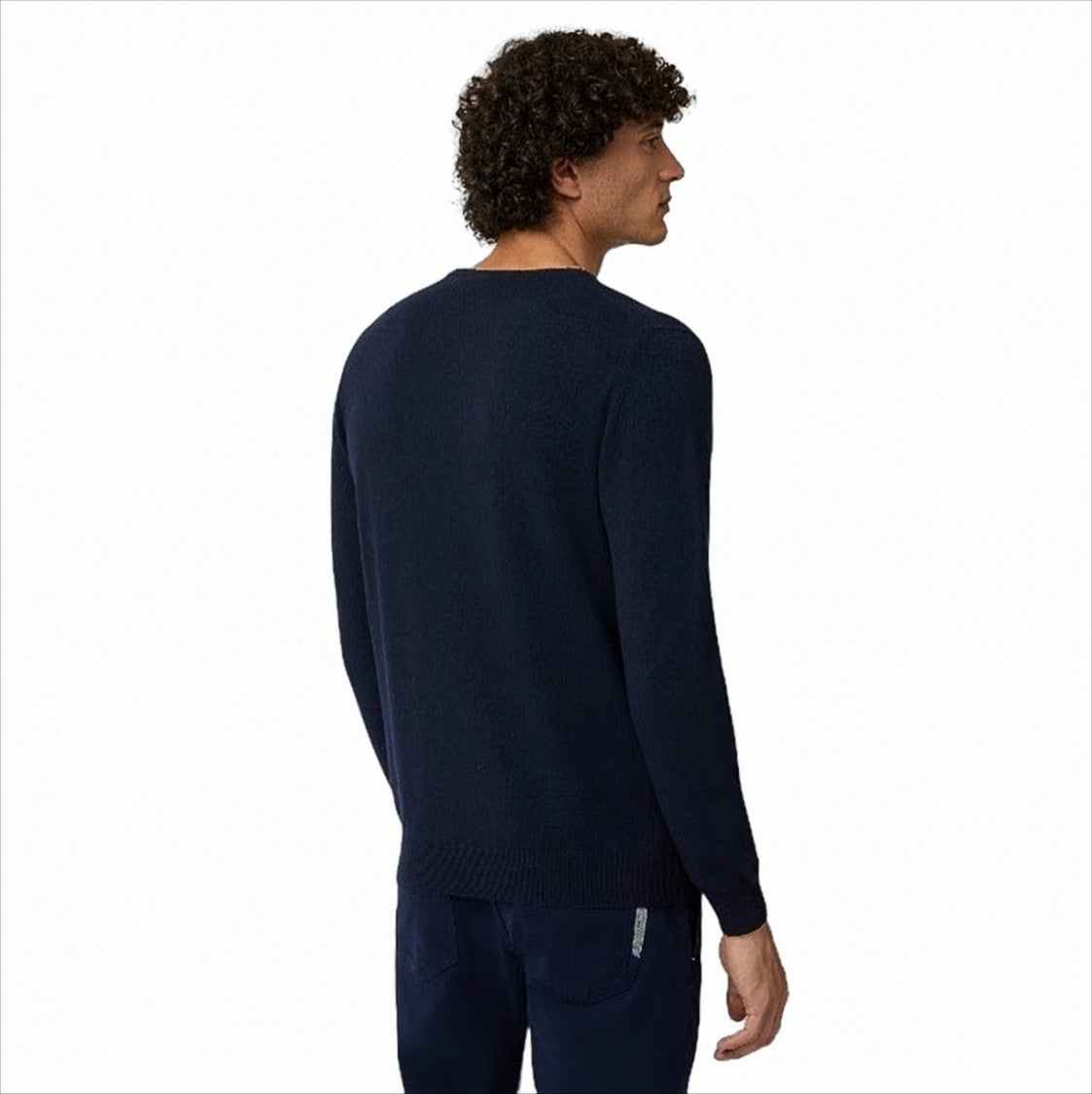 Cashmere Blend Pullover With Stylish Stripes And Iconic Logo