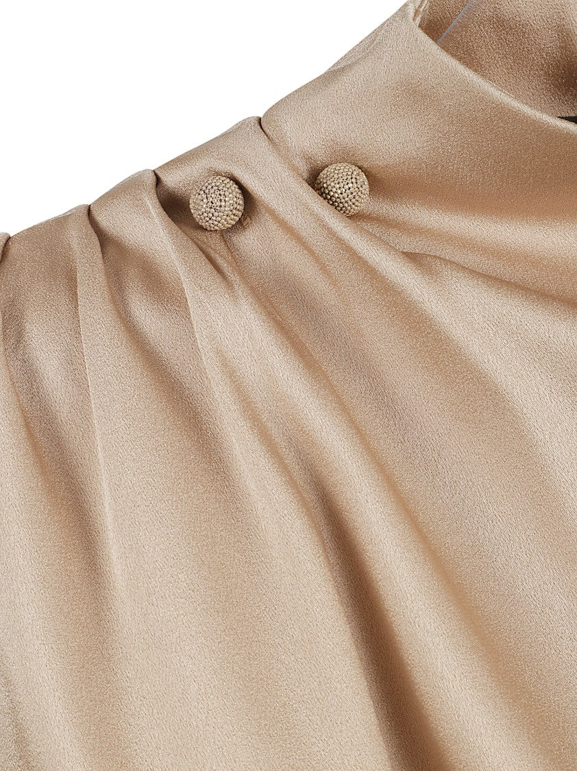 Sleeveless Enver Satin Top