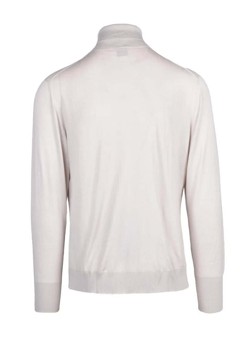 Wool Turtleneck - Beige