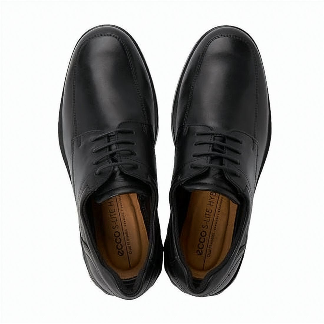 Lace-Up Shoes with Smooth Cowhide Leather Upper
