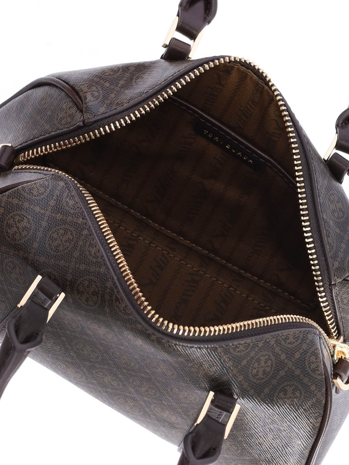 "Barrel T Monogram" Mini Shoulder Bag