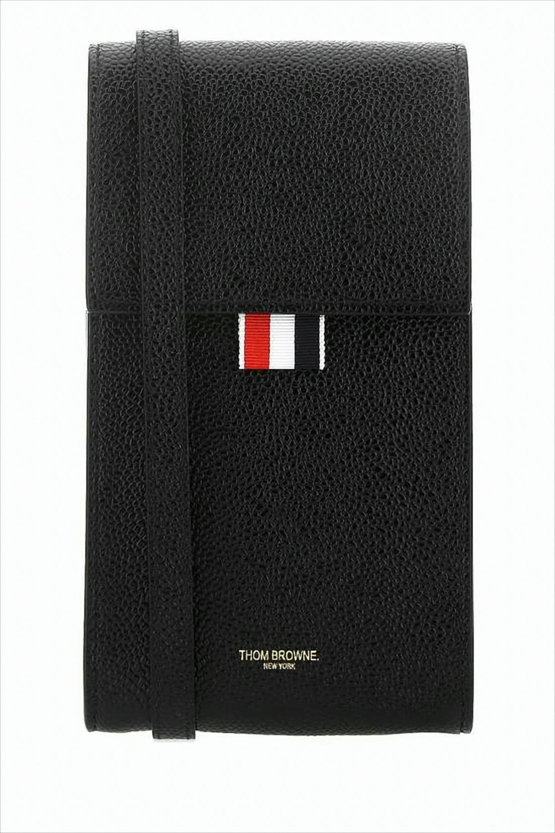 Textured Calf Leather Crossbody Bag