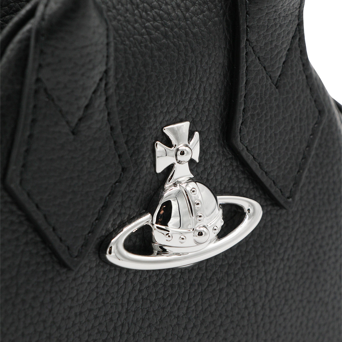 Black Top Handle Bag