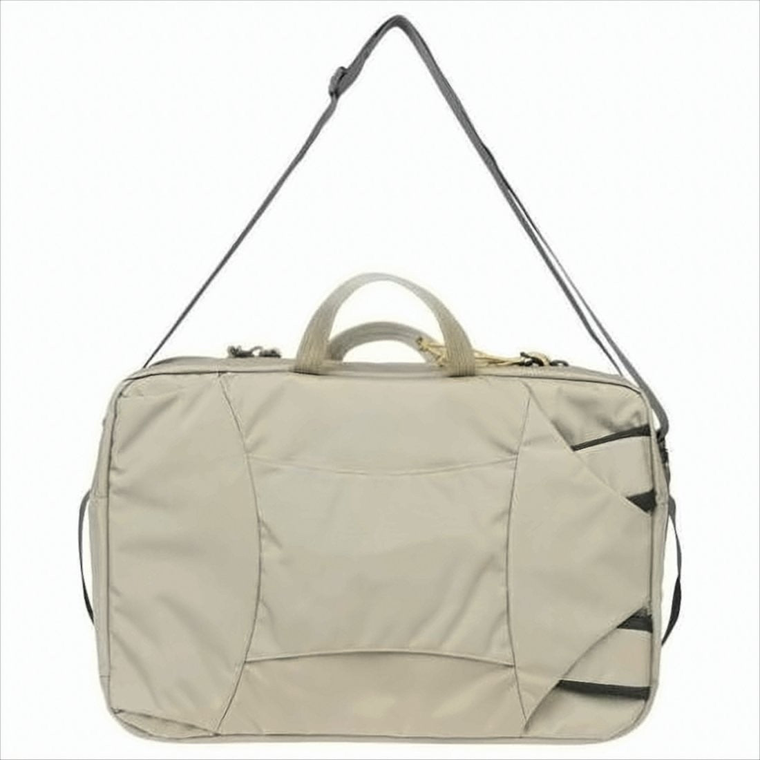 Versatile Duffle Bag with V-Shaped Zipper