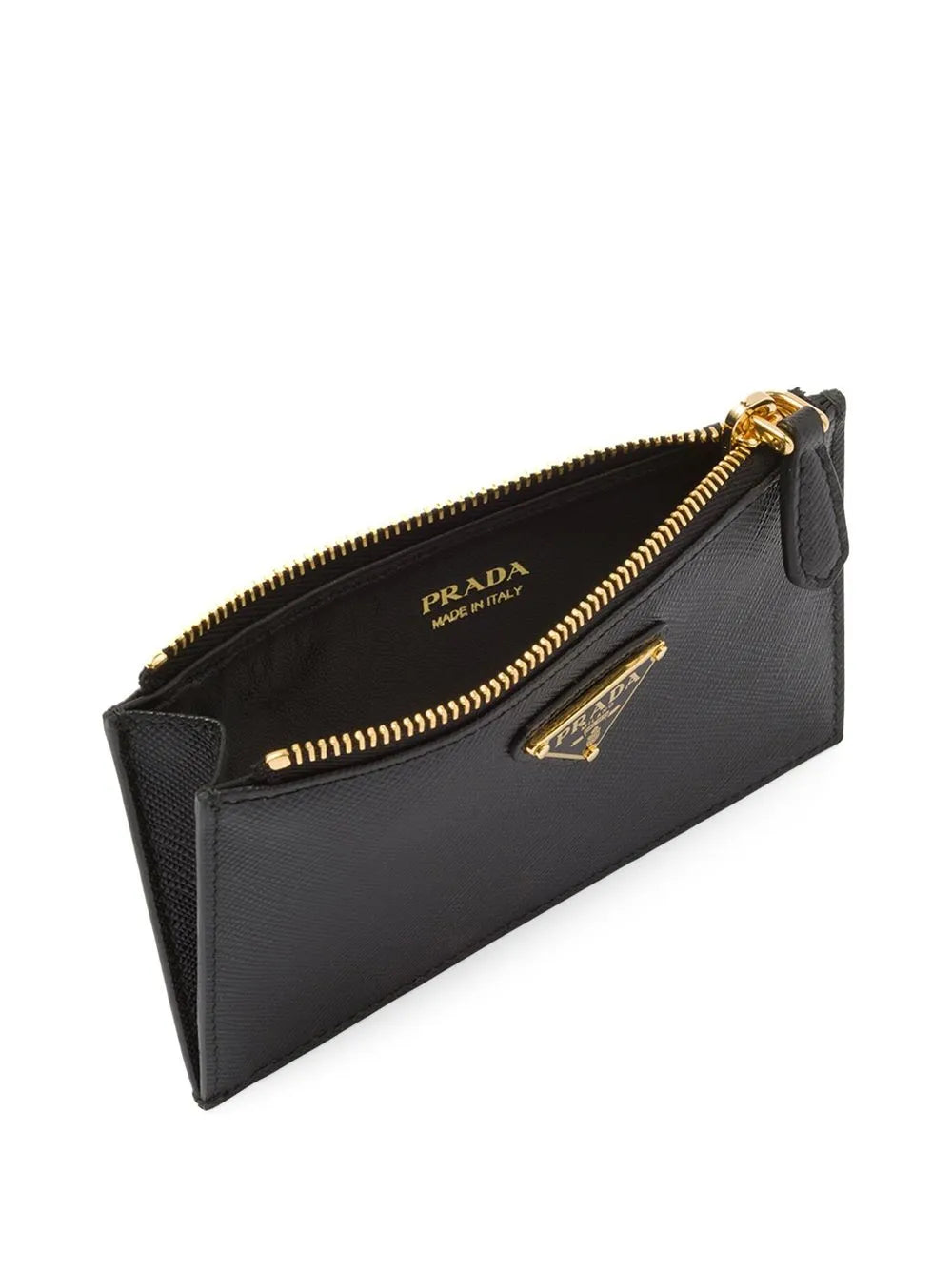 Leather Logo-Plaque Card Holder