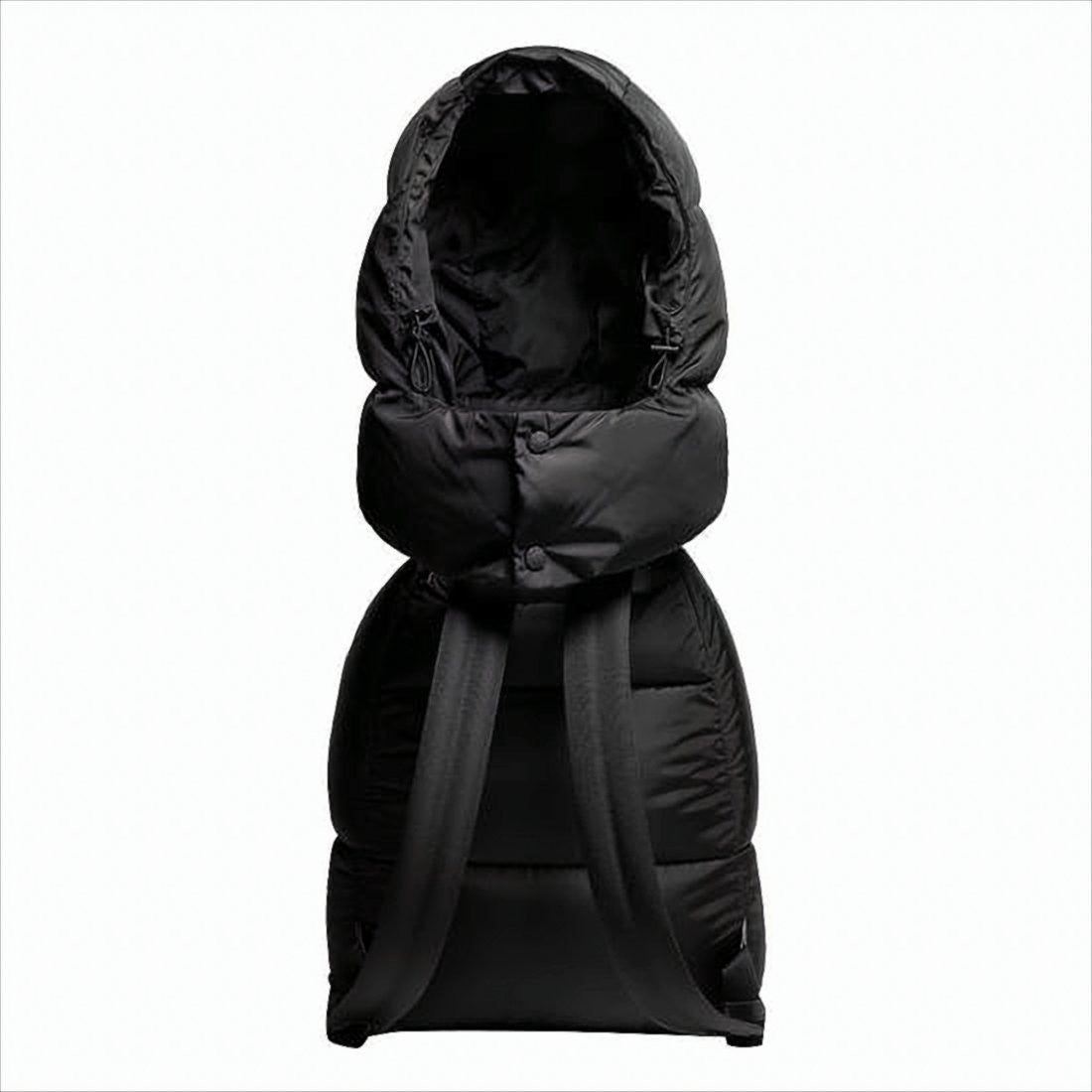 Padded Puffer-Style Backpack with Adjustable Straps