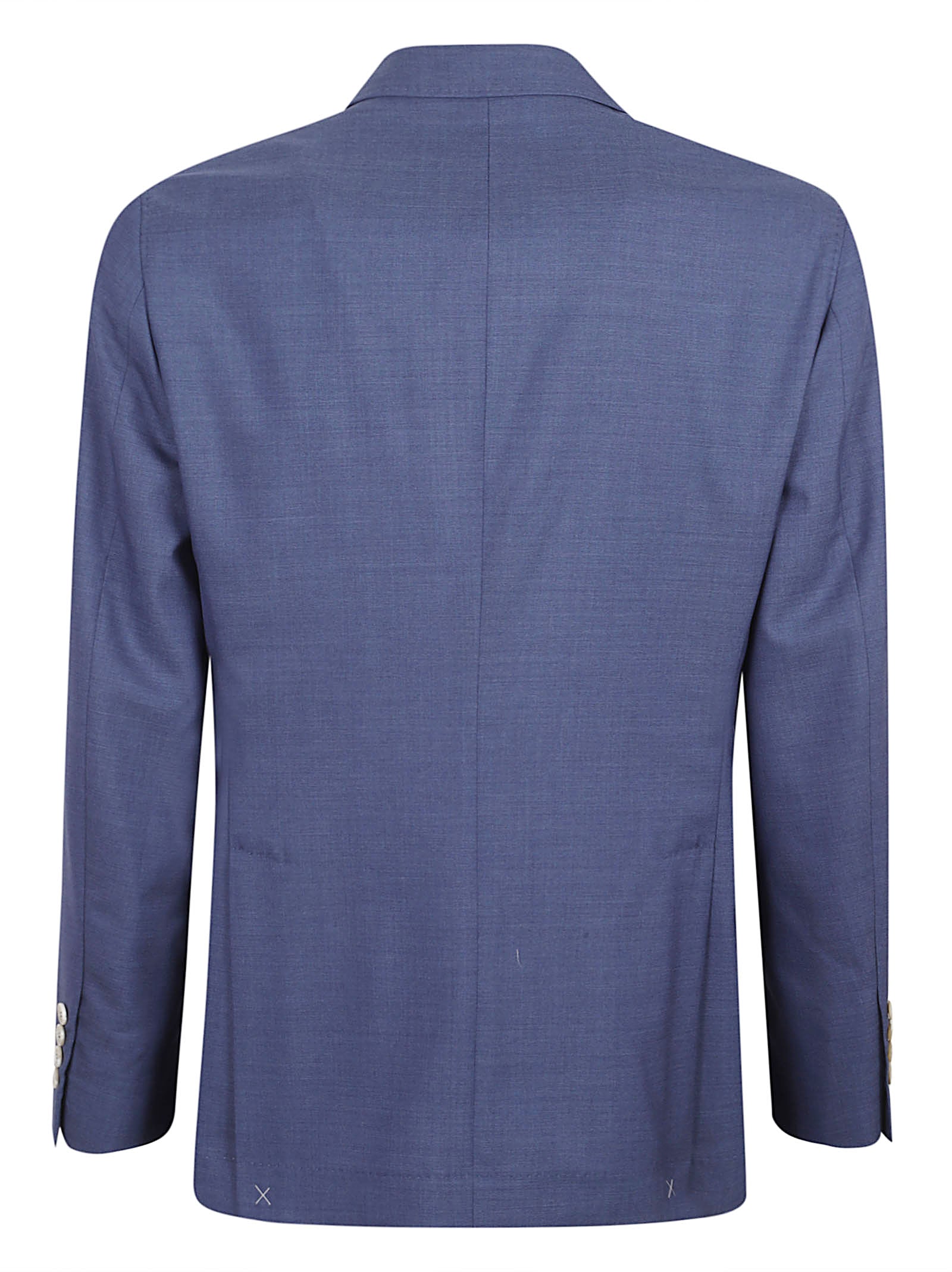 Tailored Blue Two-Piece Suit