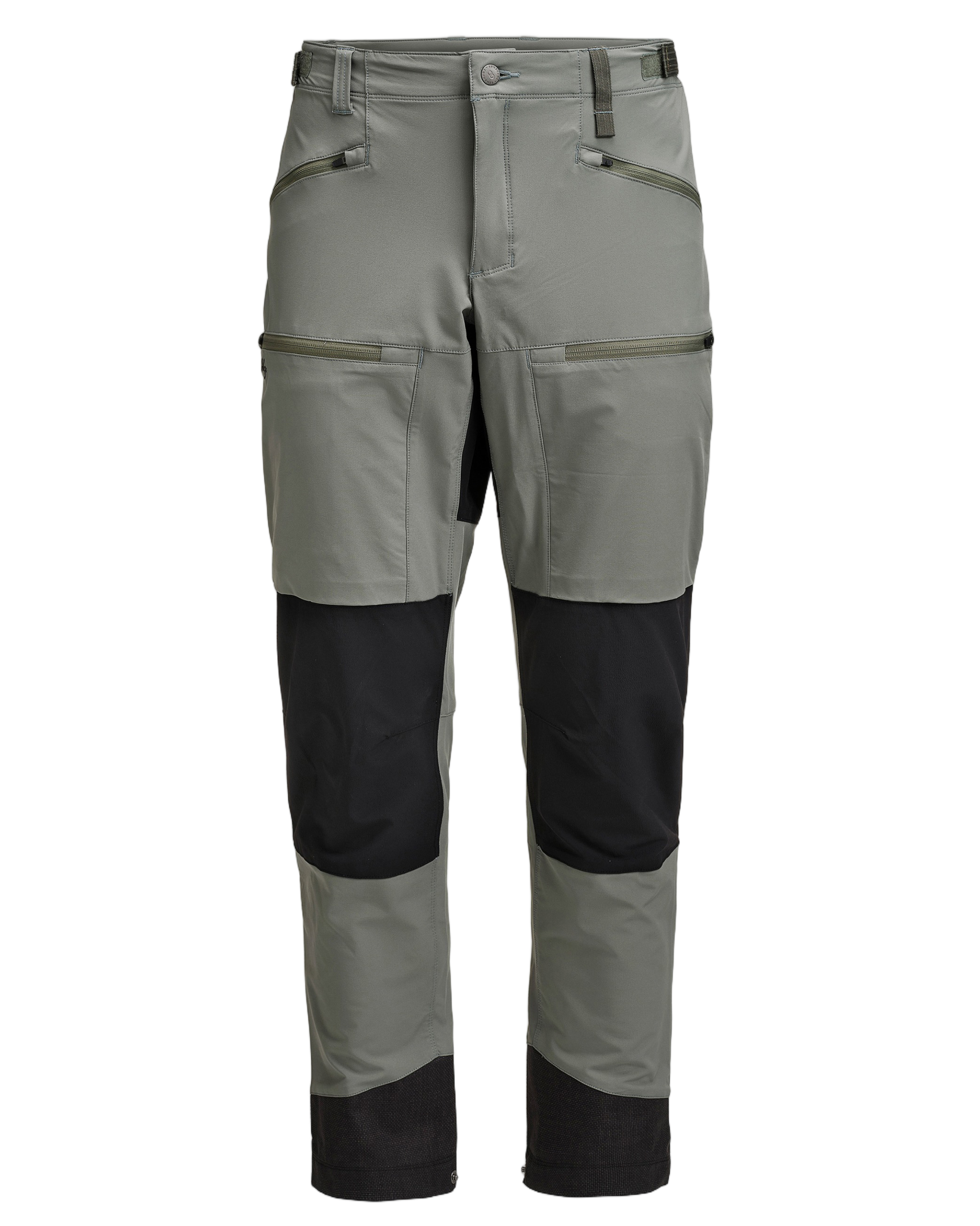 Straight Fit Utilitarian Pants with Reinforced Patches
