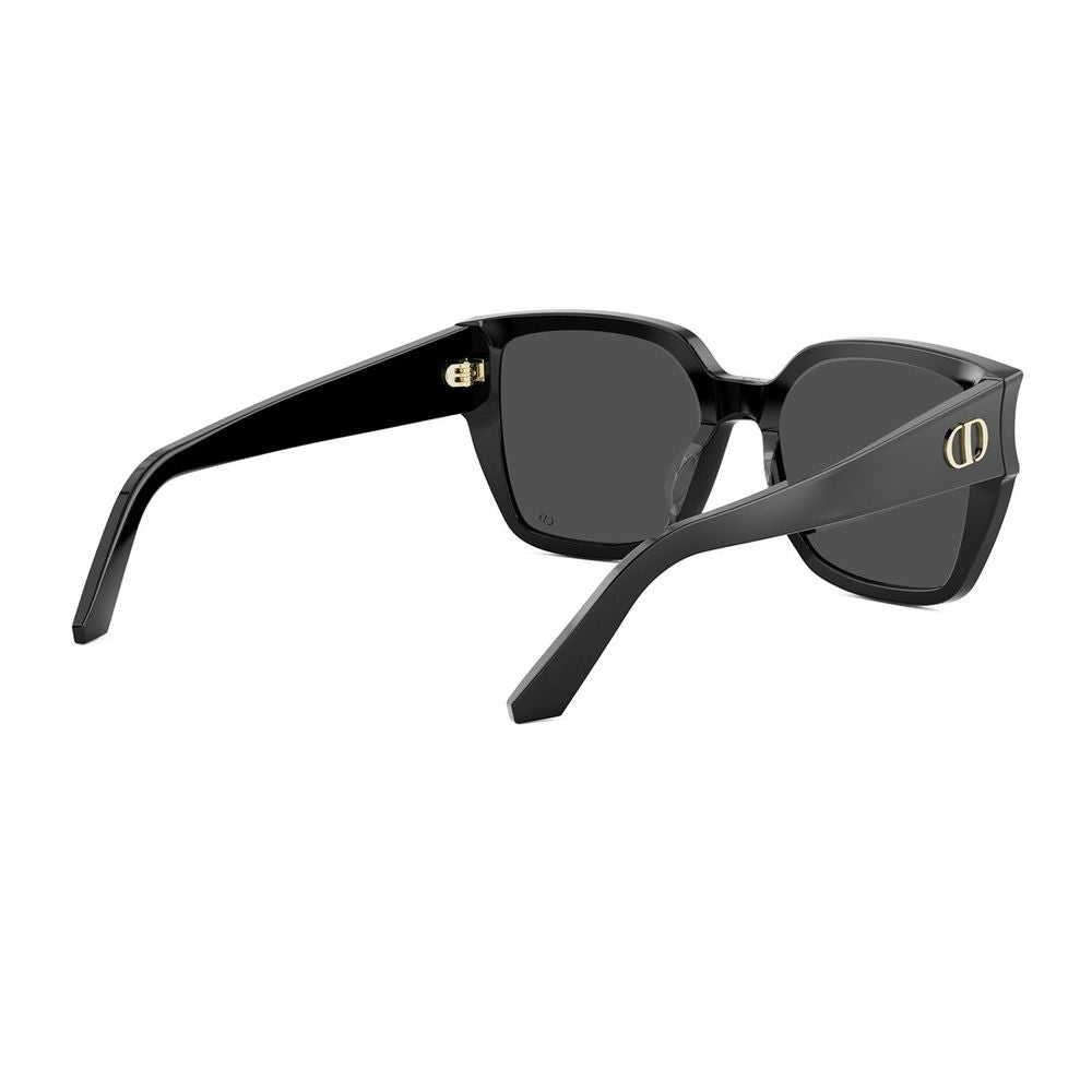 Glow S1I Square Black Acetate Sunglasses