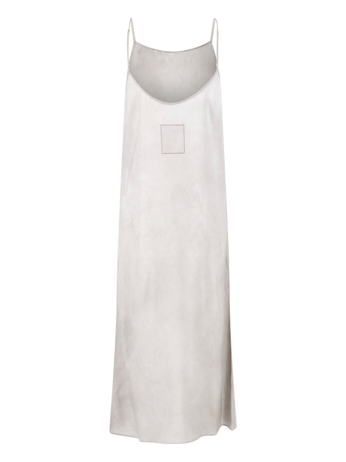 Grey Anaya Midi Silk Blend Dress
