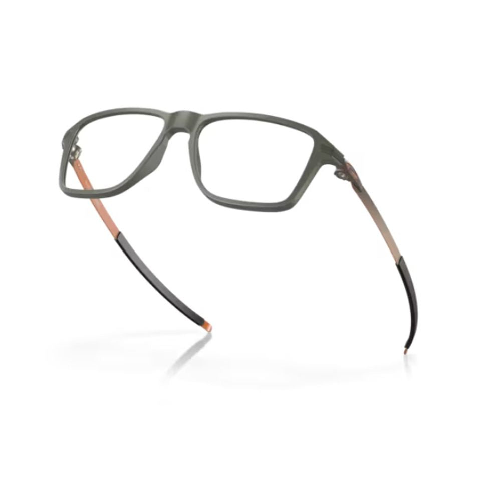 Ox8166 - Wheel House Matte Olive-Green Square O Matter Frame Eyeglasses