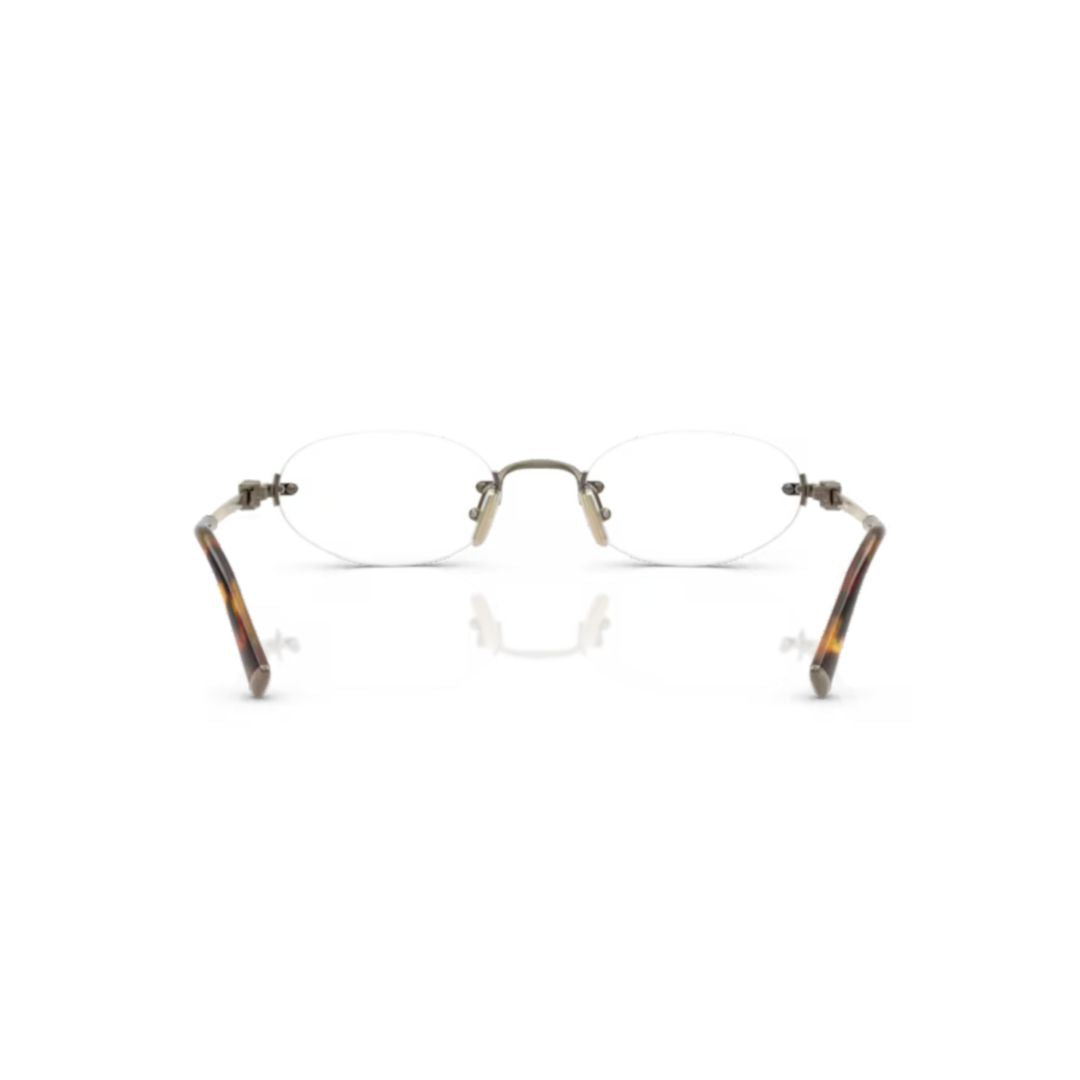 53wv Vista Rimless Oval Lens Eyeglasses
