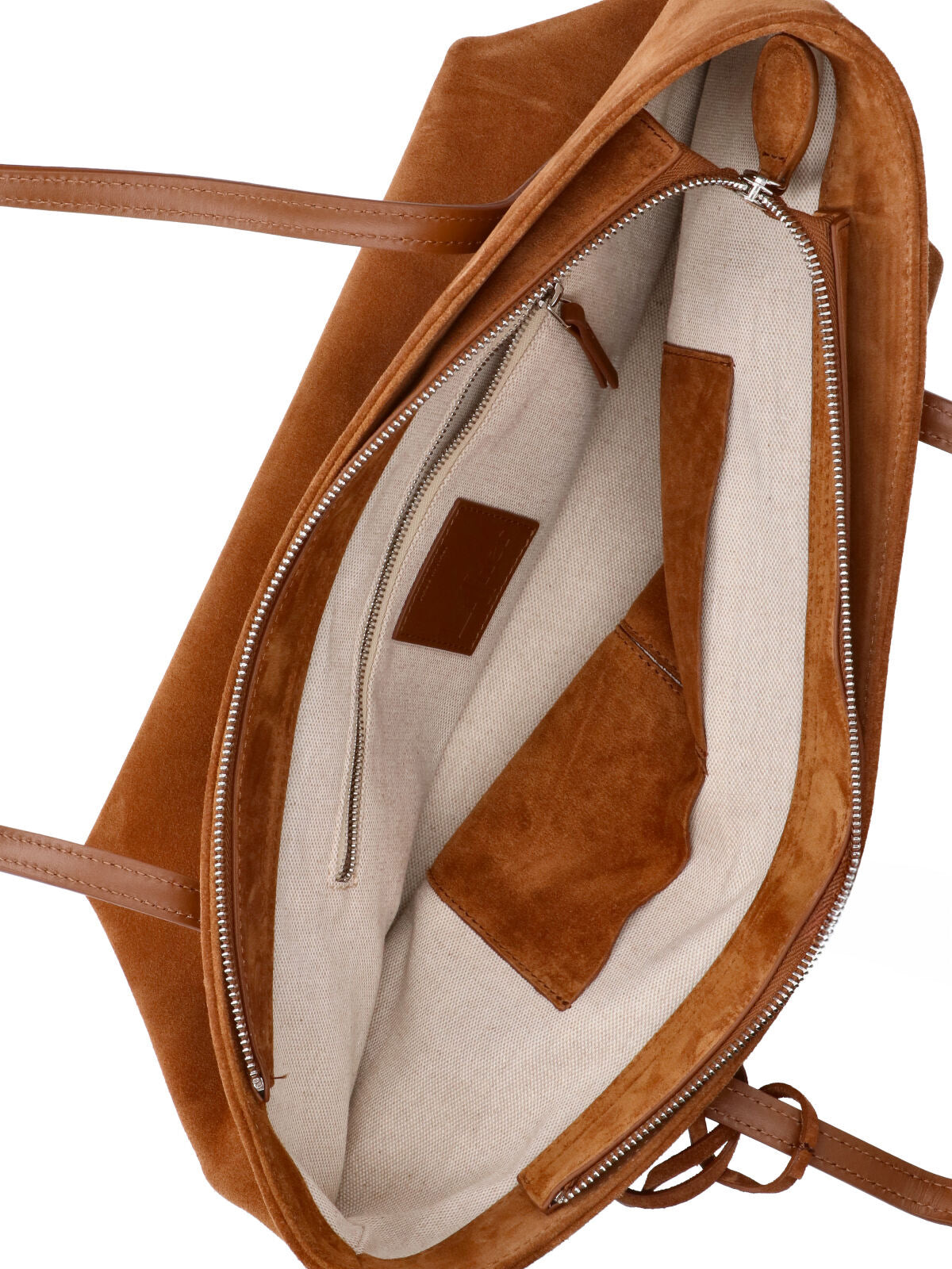 Brown Sprout Calf Suede Tote