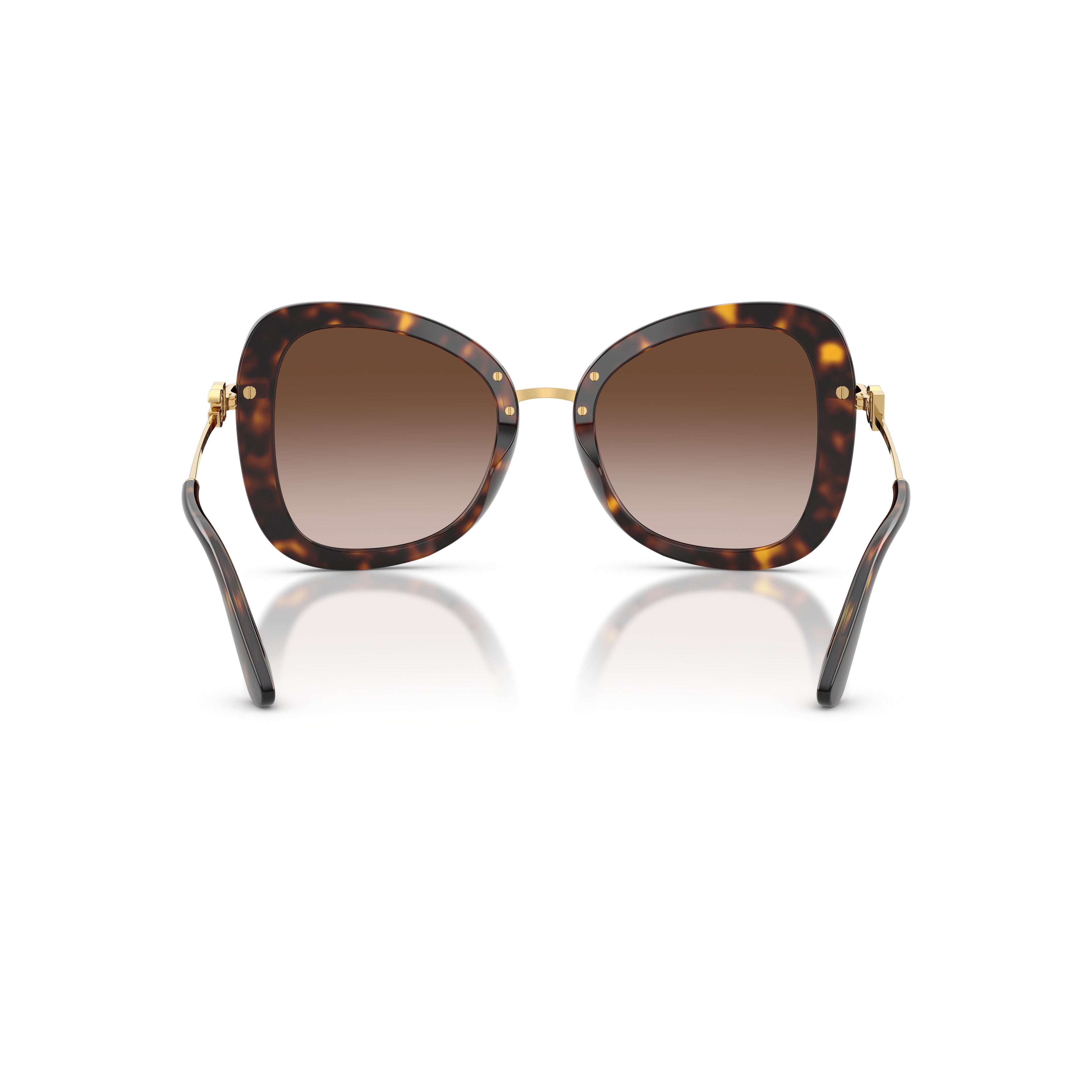 0dg4535 Oversized Square Sunglasses with Tortoiseshell Acetate Frame