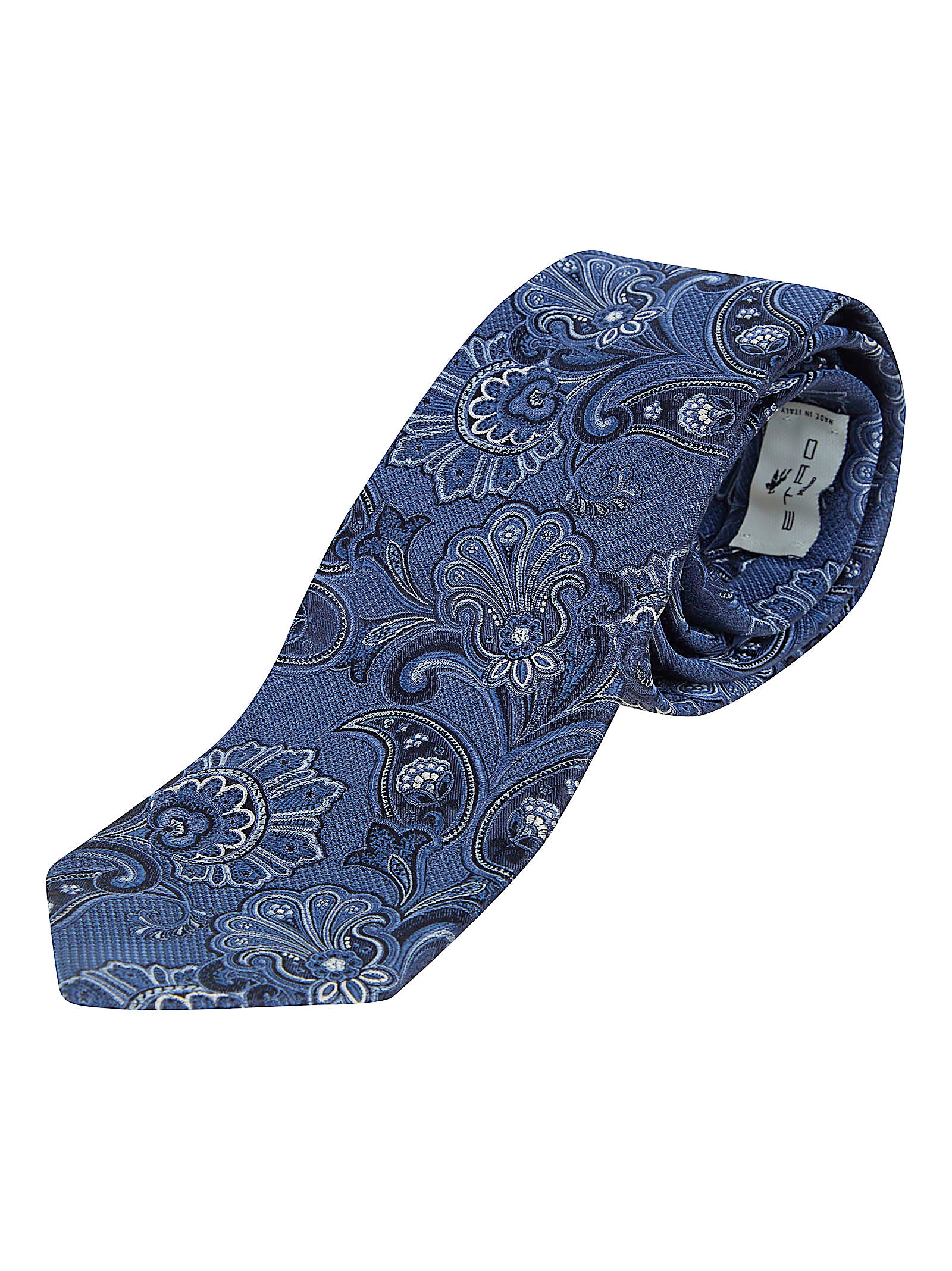 Floral Paisley Pattern Silk Jacquard Tie