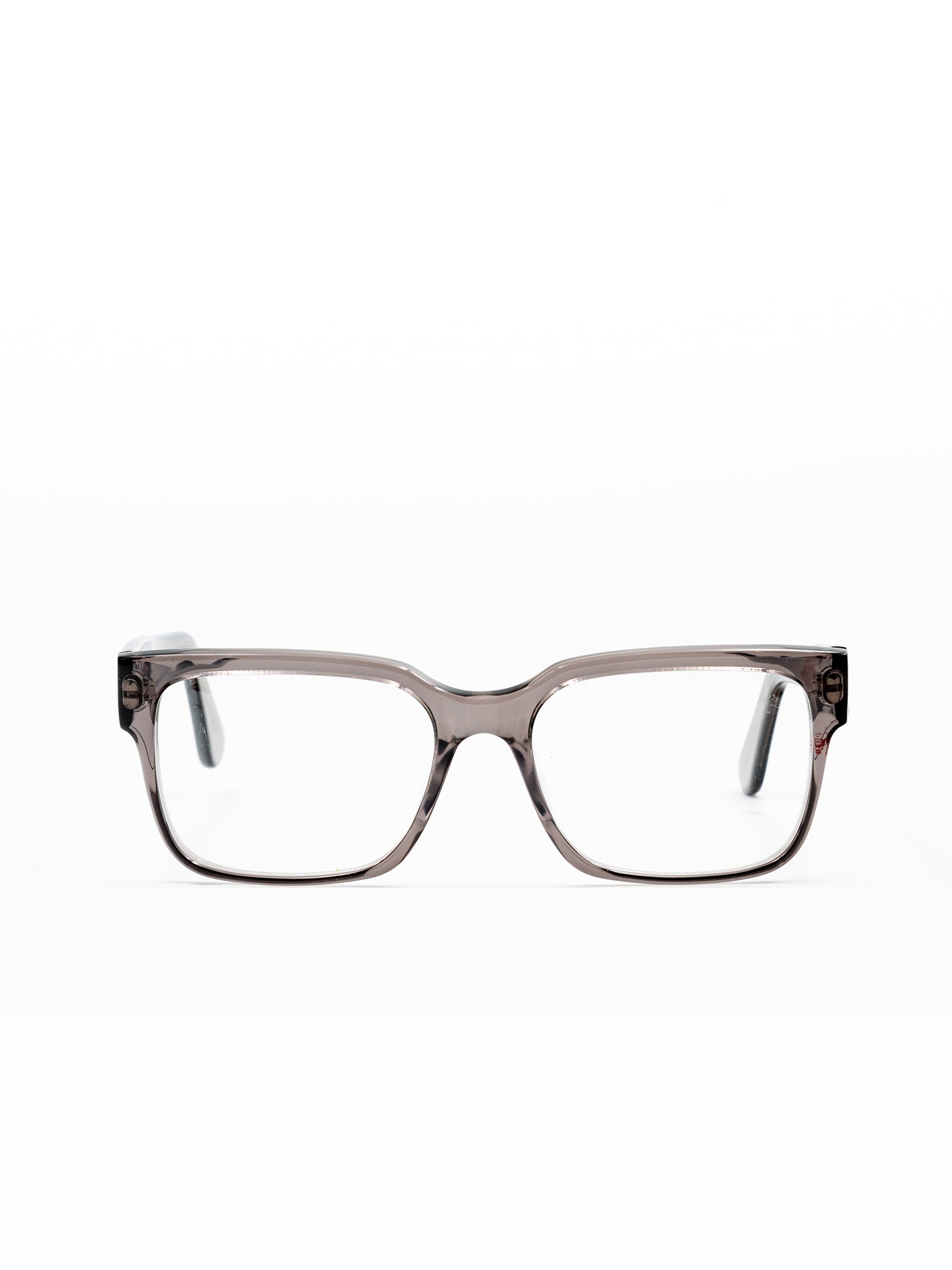 Grey Optical Frames with Rectangular Design and Enhanced Comfort